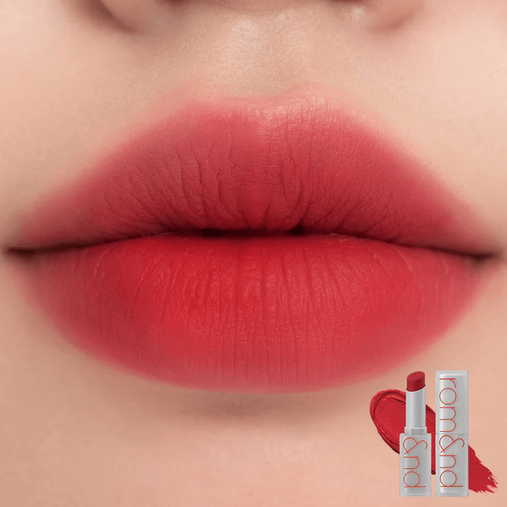 Помада для губ матовая 17 | Rom&nd Zero Matte Lipstick 17 Red Heat 3g