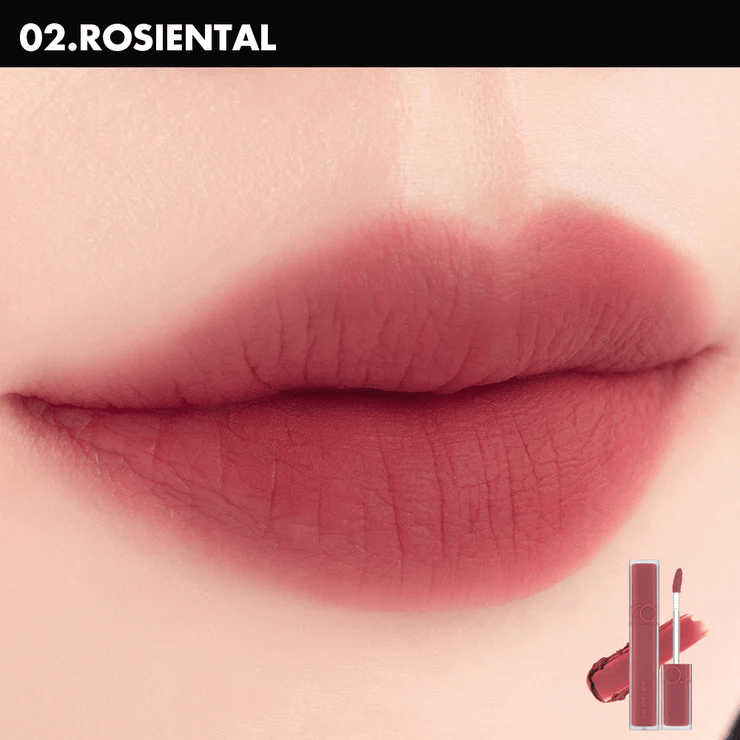 Тинт матовый для губ | Rom&nd Blur Fudge Tint 02 Rosiental