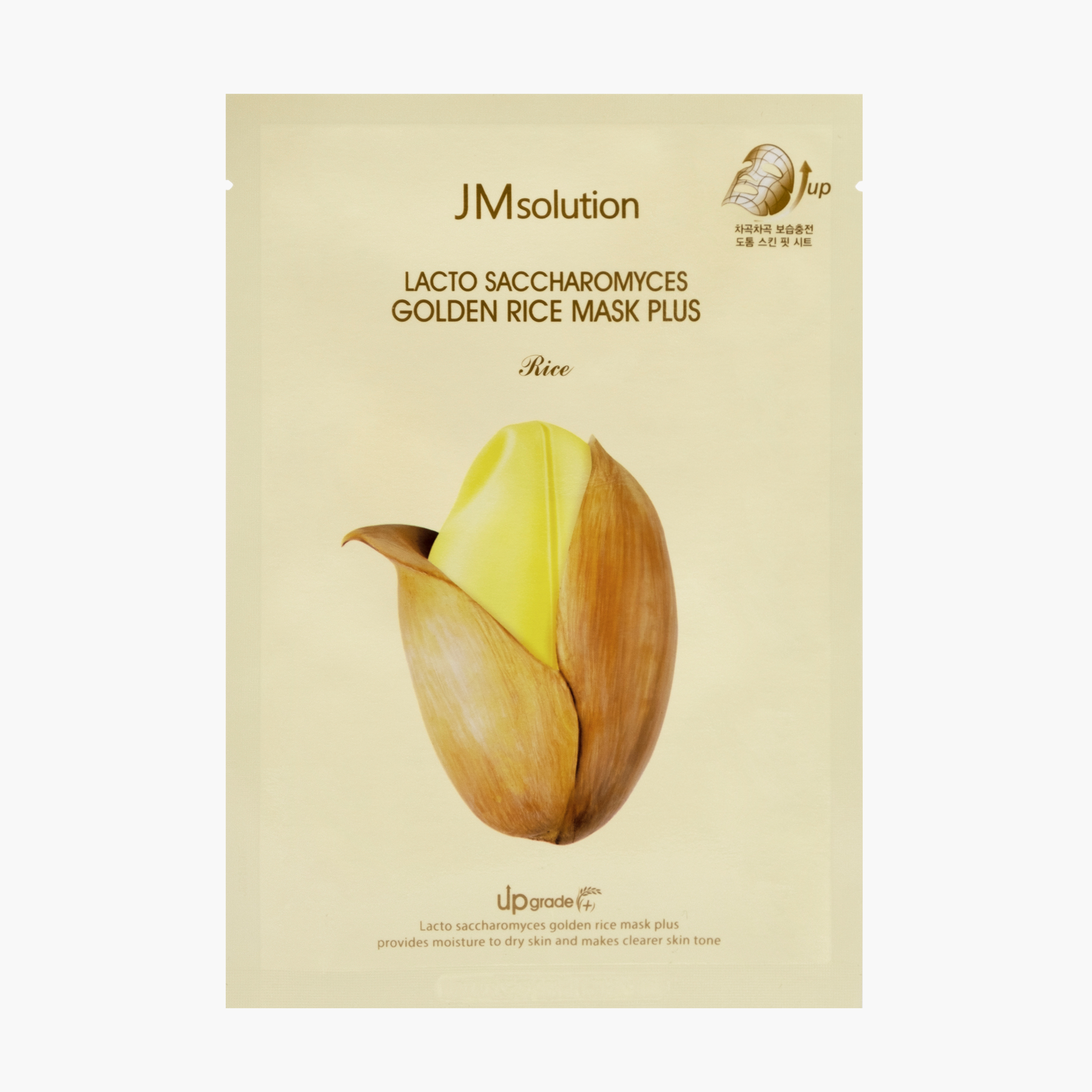 Маска тканевая для выравнивания тона с лактобактериями | JMsolution Lacto Saccharomyces Golden Rice