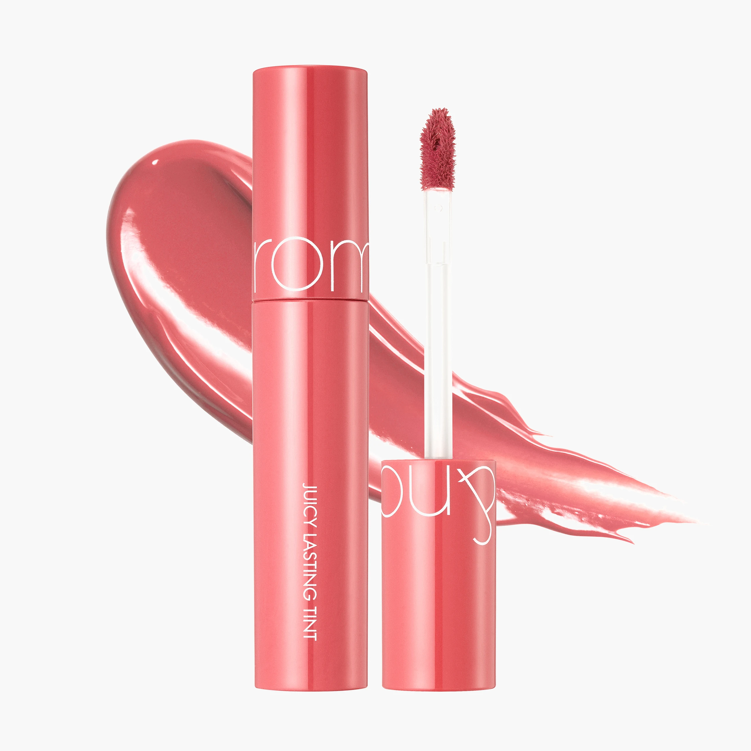 Тинт глянцевый для губ 09 Litchi Coral | Rom&nd Juicy Lasting Tint 09 Litchi Coral