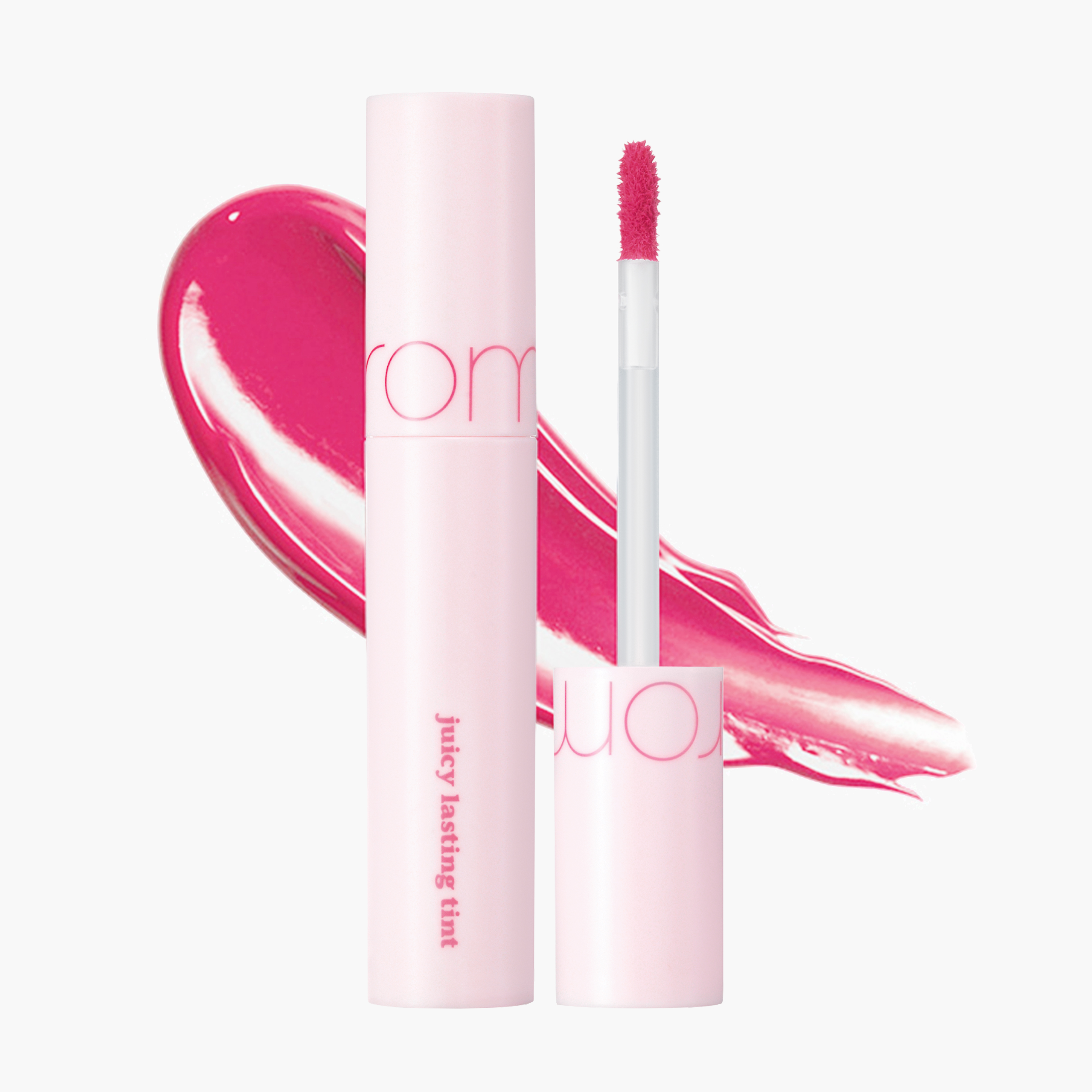 Тинт глянцевый для губ 26 Very Bery Pink | Rom&nd Juicy Lasting Tint 26 Very Bery Pink