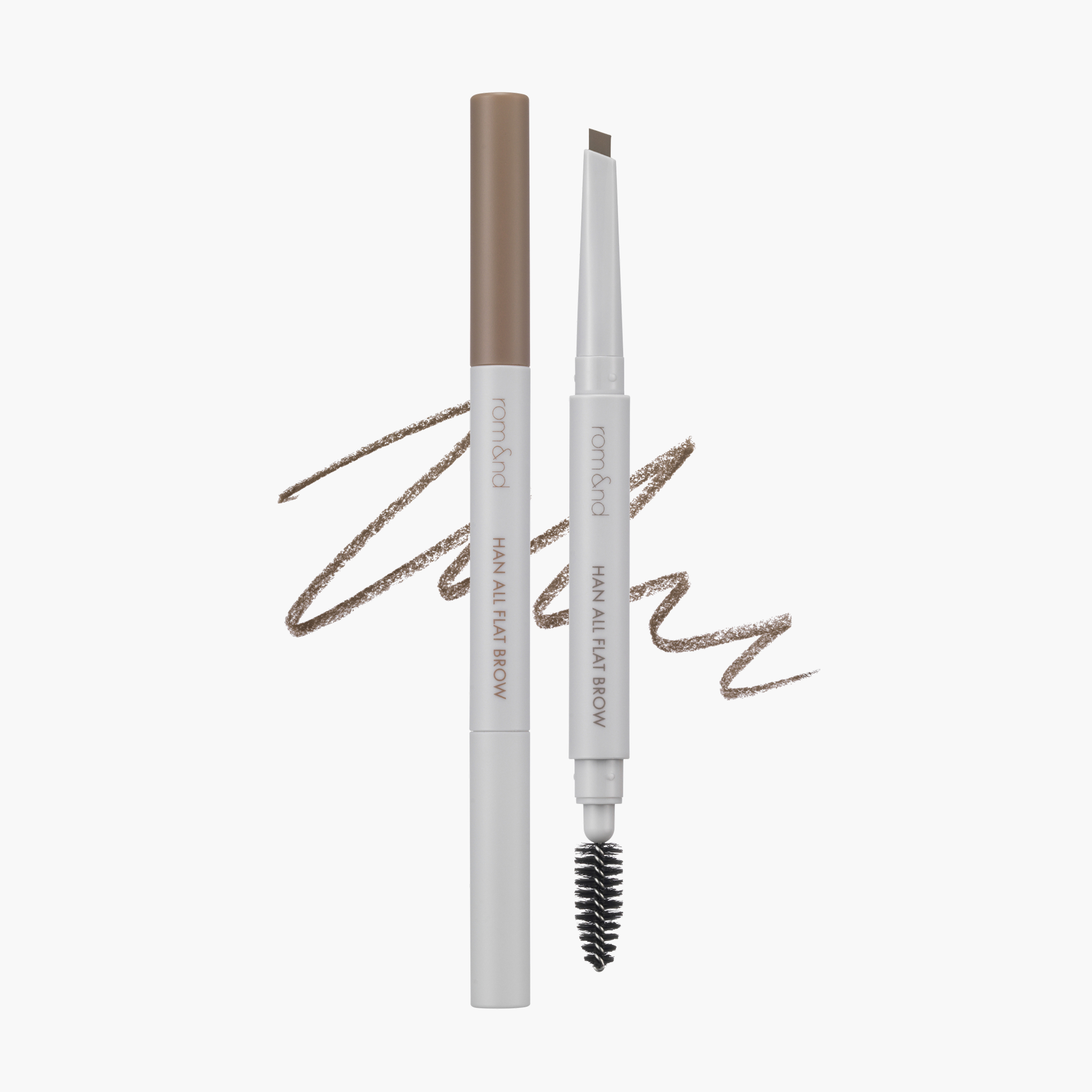 Карандаш для бровей | Rom&nd Han All Flat Brow c3 Modern Beige