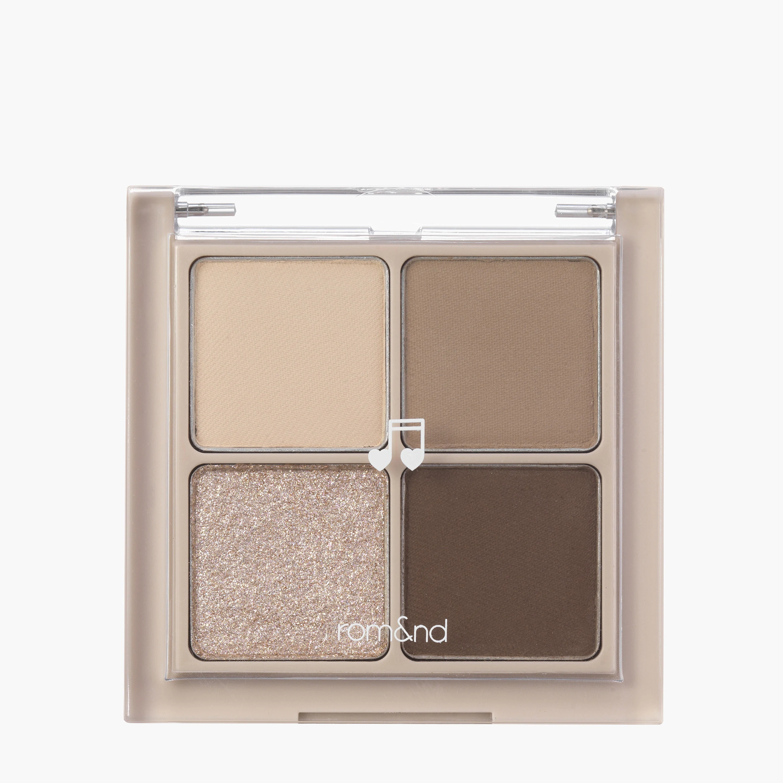 Палетка теней | Rom&nd Better Than Eyes Music Series M02 Dry Buckwheat Flower