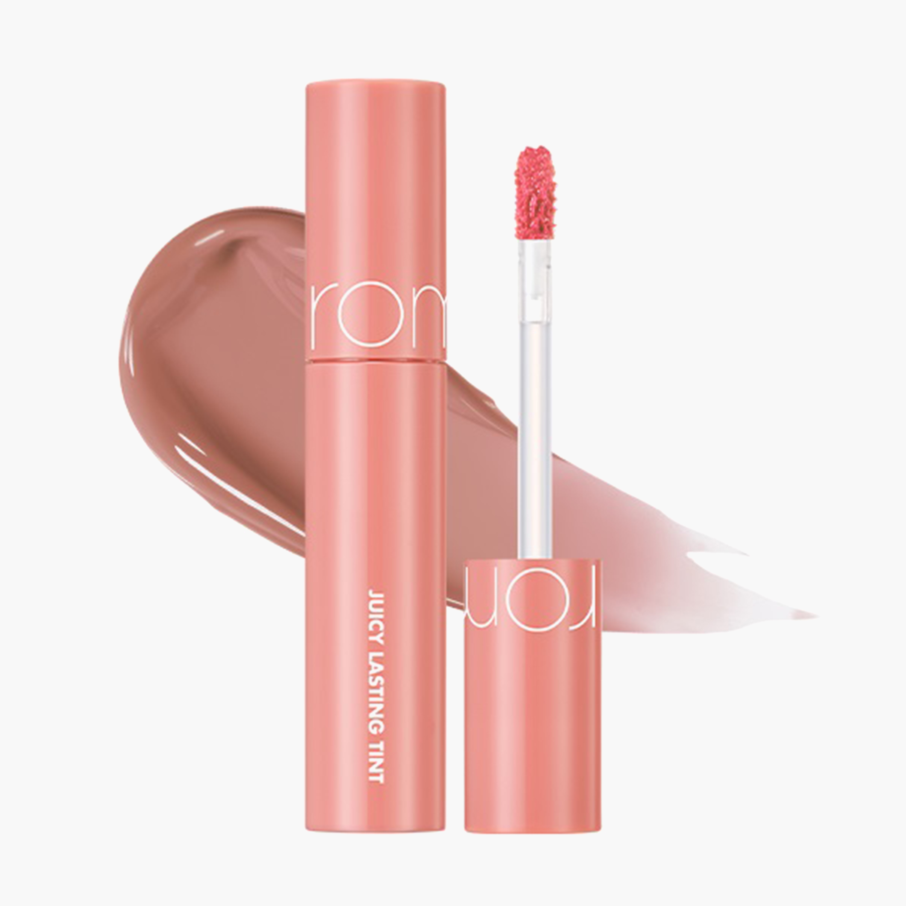 Тинт глянцевый для губ 36 Peach Honey B | Rom&nd Juicy Lasting Tint 36 Peach Honey B