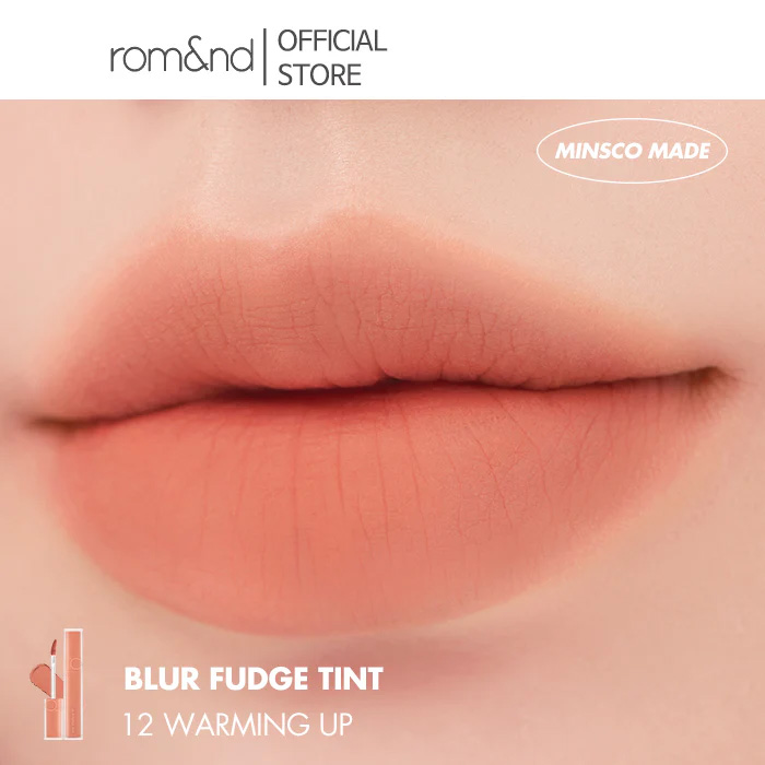 (Для Онлайн Продаж) Тинт матовый для губ | Rom&nd Blur Fudge Tint 12 Warming Up
