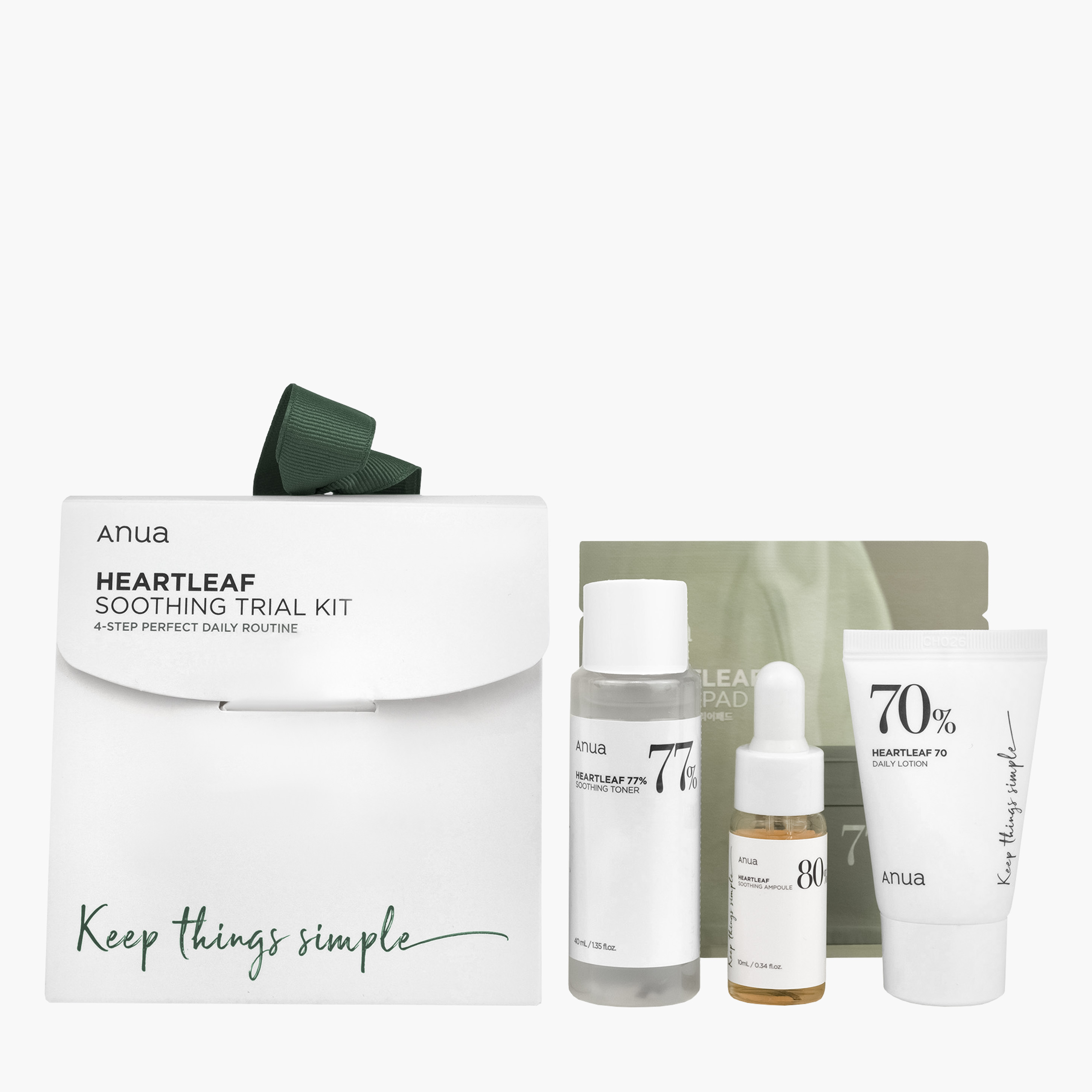 Набор миниатюр | ANUA Heartleaf Soothing Trial Kit