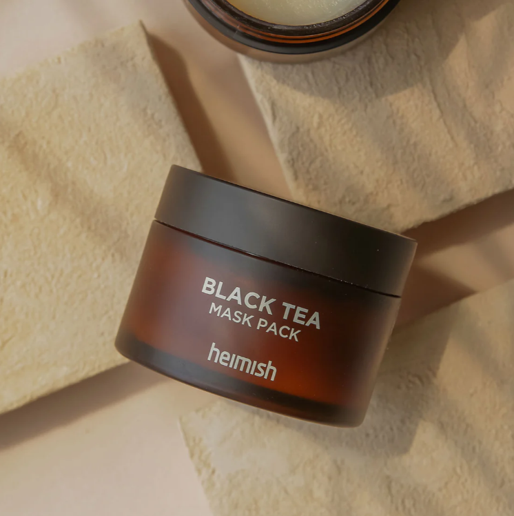 Лифтинг-маска против отеков с экстрактом черного чая | Heimish Black Tea Mask Pack 110мл