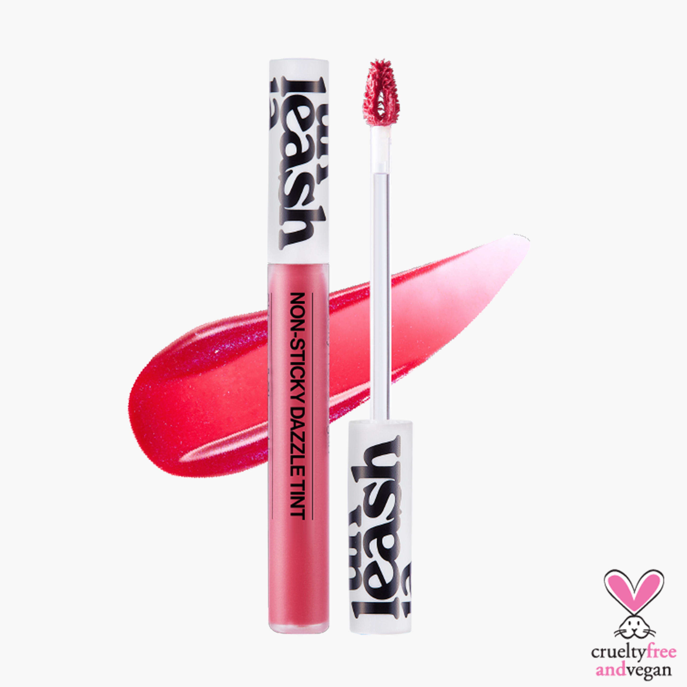 Тинт мерцающий для губ NO.12 Flamingo | Unleashia Non Sticky Dazzle Tint NO.12 Flamingo