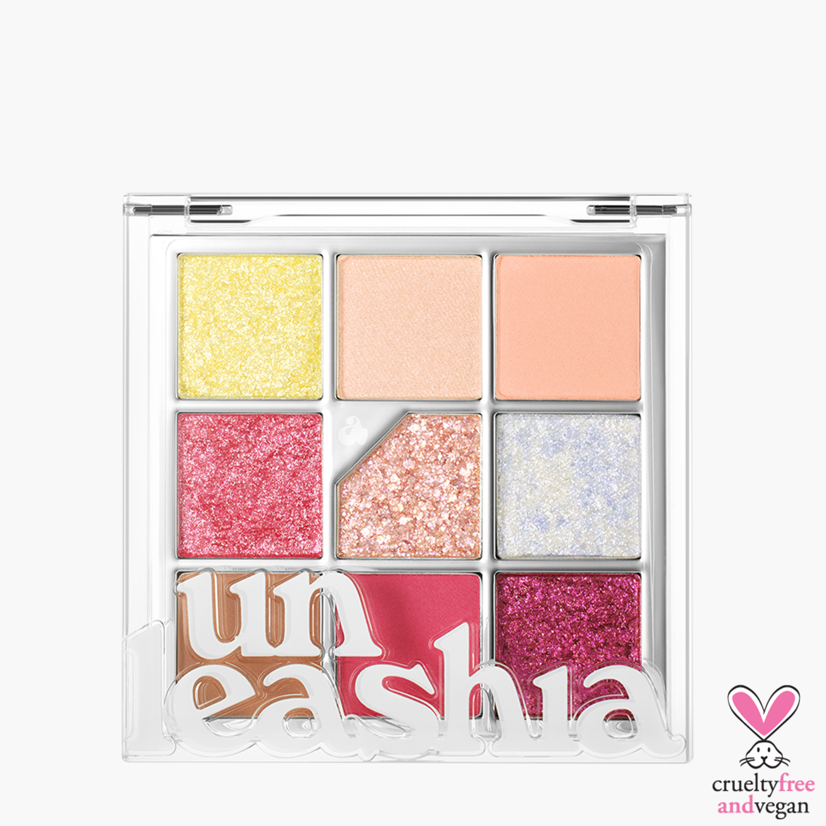 Палетка теней для век №7 All of Peach Ade | Unleashia Glitterpedia Eye Palette №7 All of Peach Ade