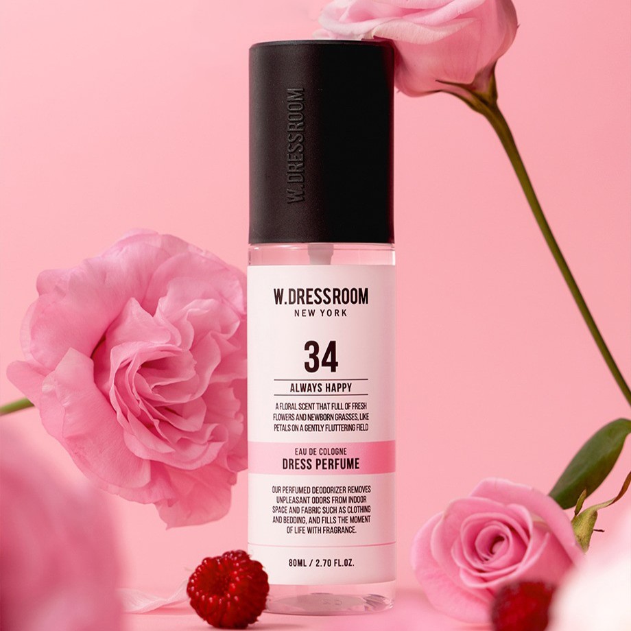 Спрей парфюмированный № 34 | W.Dressroom Dress Perfume № 34 Always Happy 80 ml