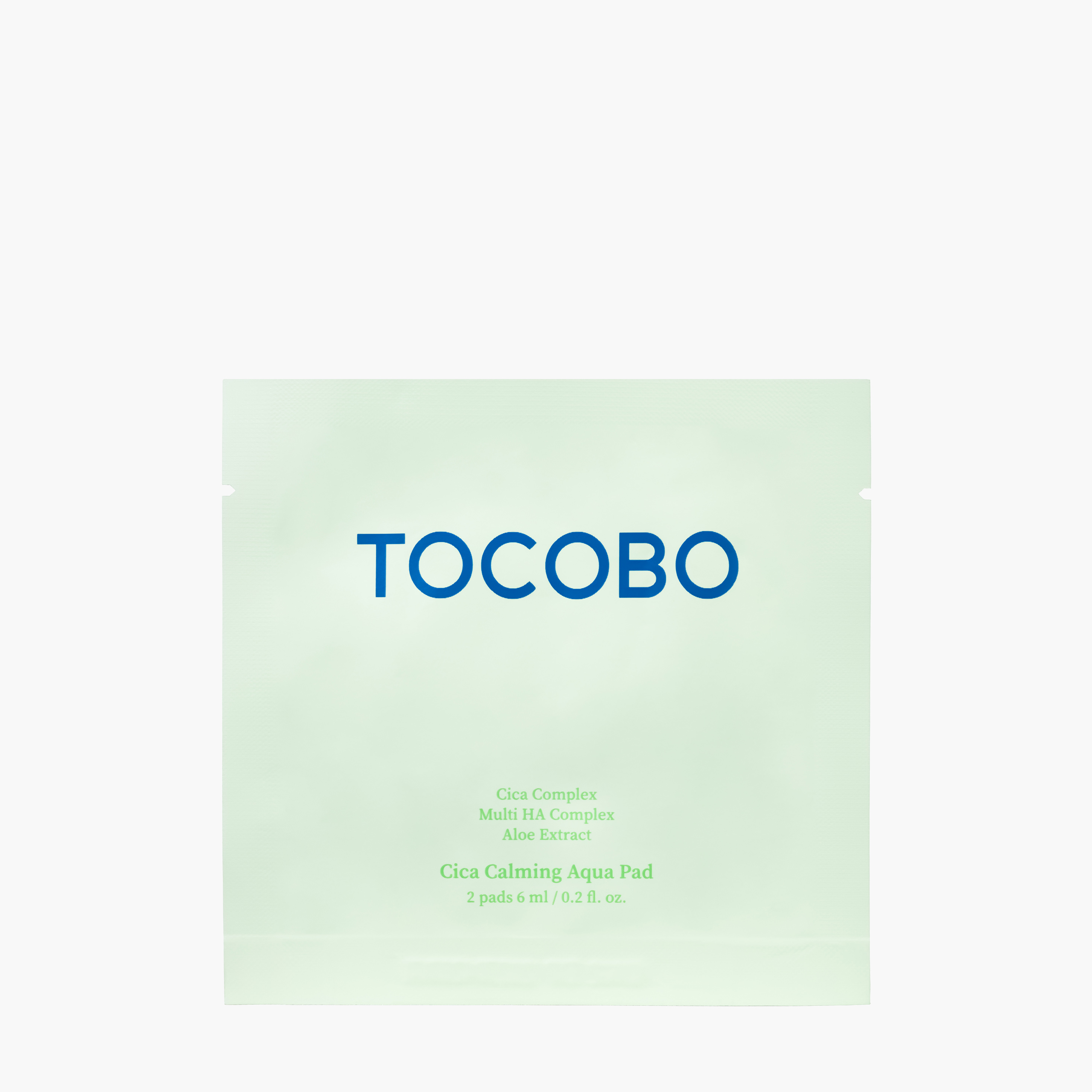 Пэды успокаивающие с центеллой | Tocobo Cica Calming Aqua Pad (2pads) 6 ml