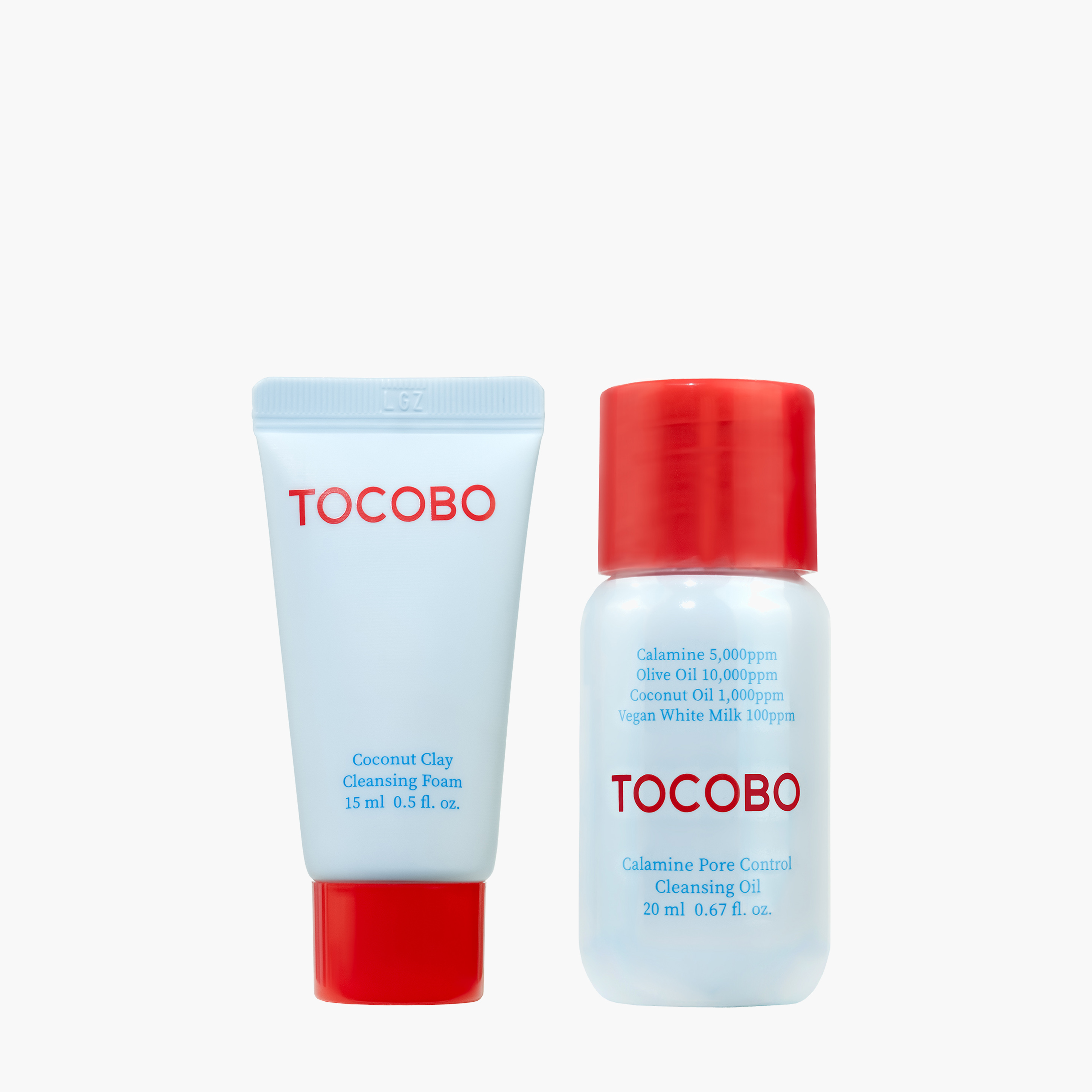 Набор миниатюр для двойного очищения | Tocobo Double Cleansing Mini Duo (15ml+20ml)