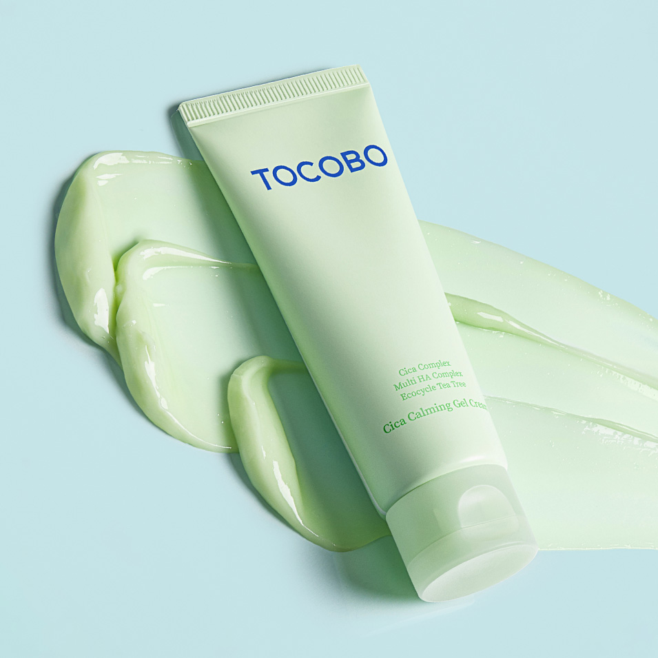 Гель-крем для лица успокаивающий с экстрактом центеллы | Tocobo Cica Calming Gel Cream 75ml