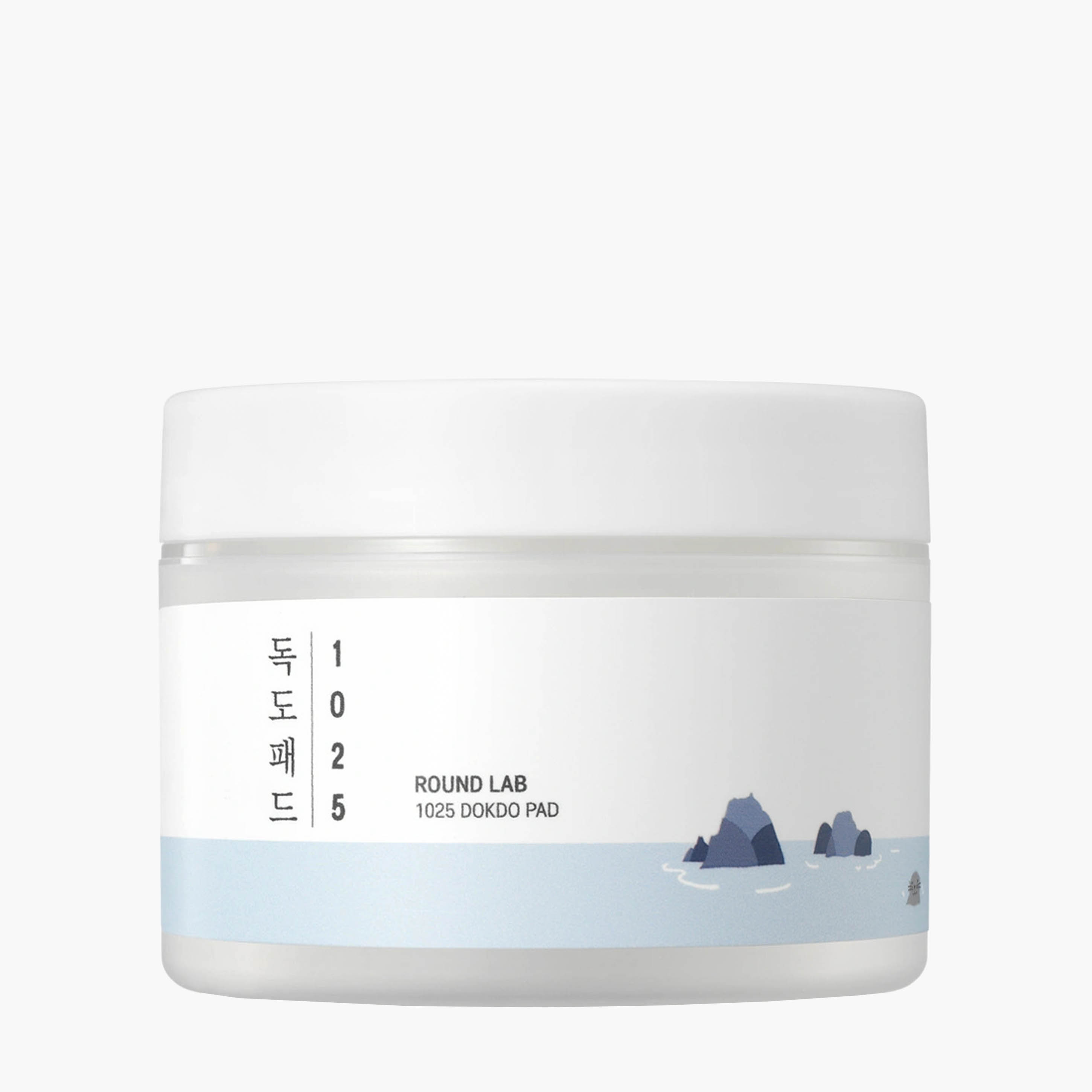 Пэды мягкие отшелушивающие с морской водой | Round Lab 1025 Dokdo Pad 120 ml