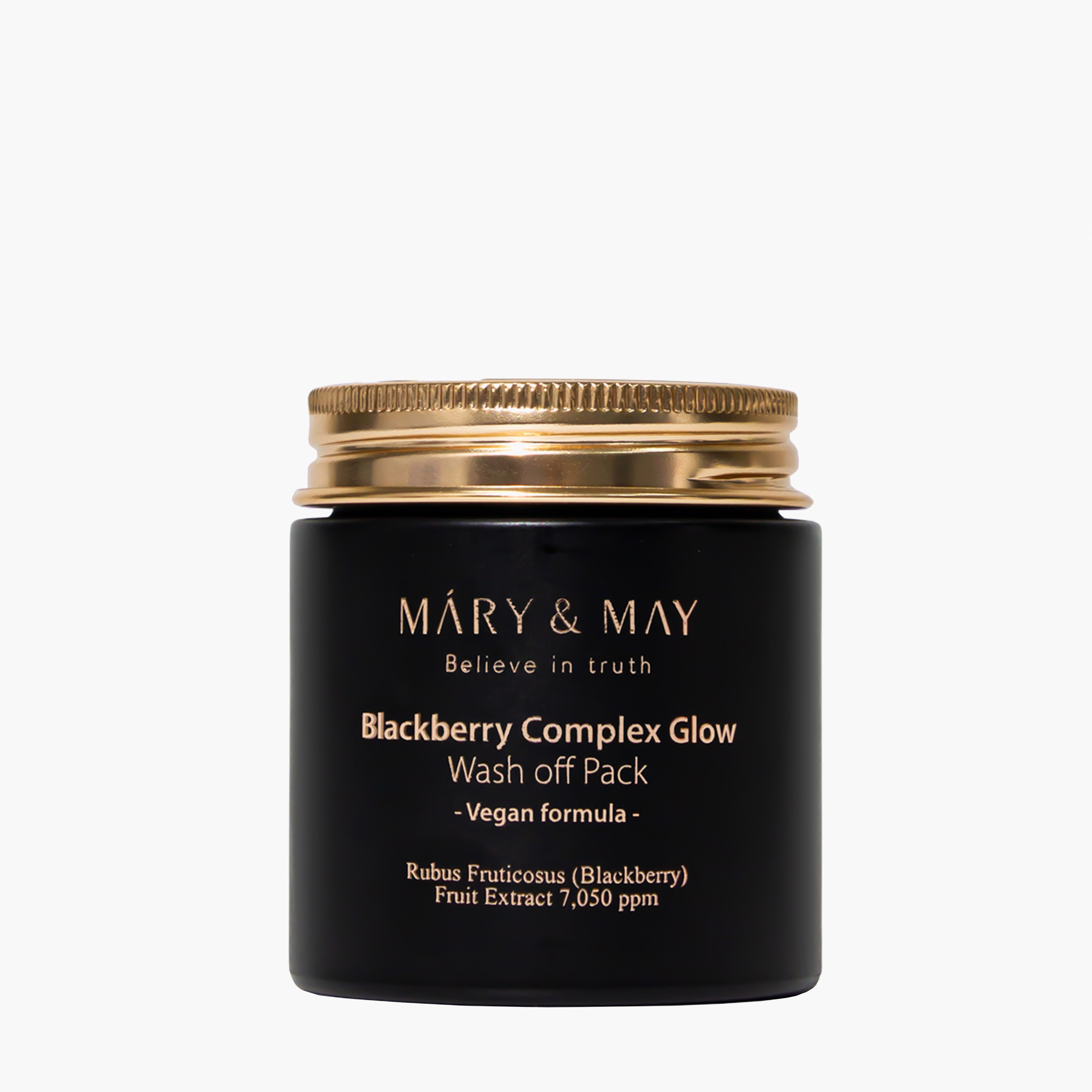 Маска для лица с ежевичным комплексом | Mary&May Blackberry Complex Glow Wash Off Pack 125g