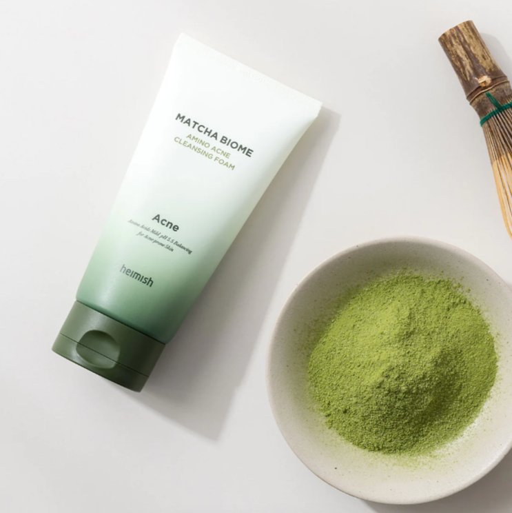 Пенка для умывания тонизирующая | Heimish Matcha Biome Amino Acne Cleansing Foam 150 g