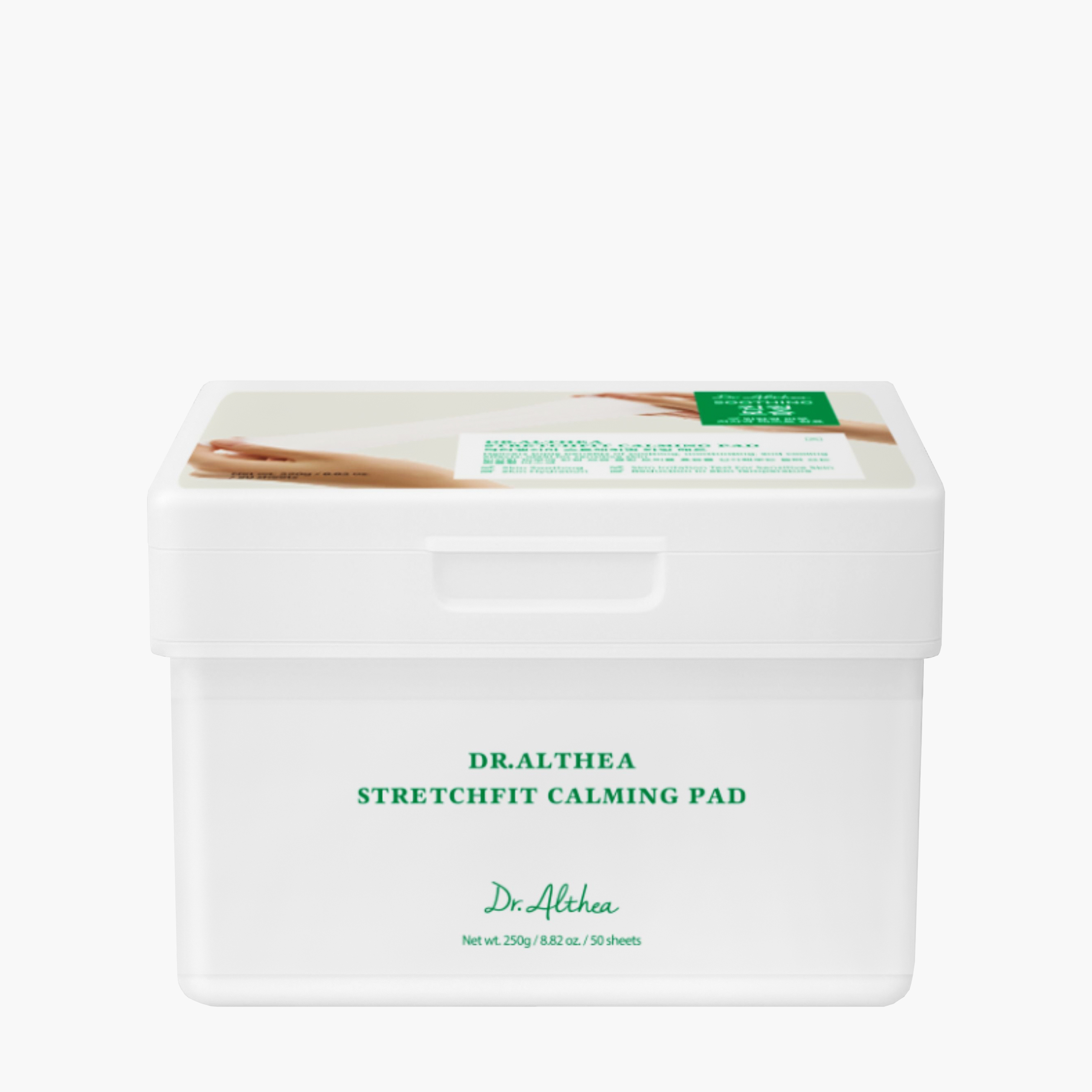 Пэды успокаивающие с центеллой и цинком | Dr.Althea Stretchfit Calming Pad 250g (50 sheets)