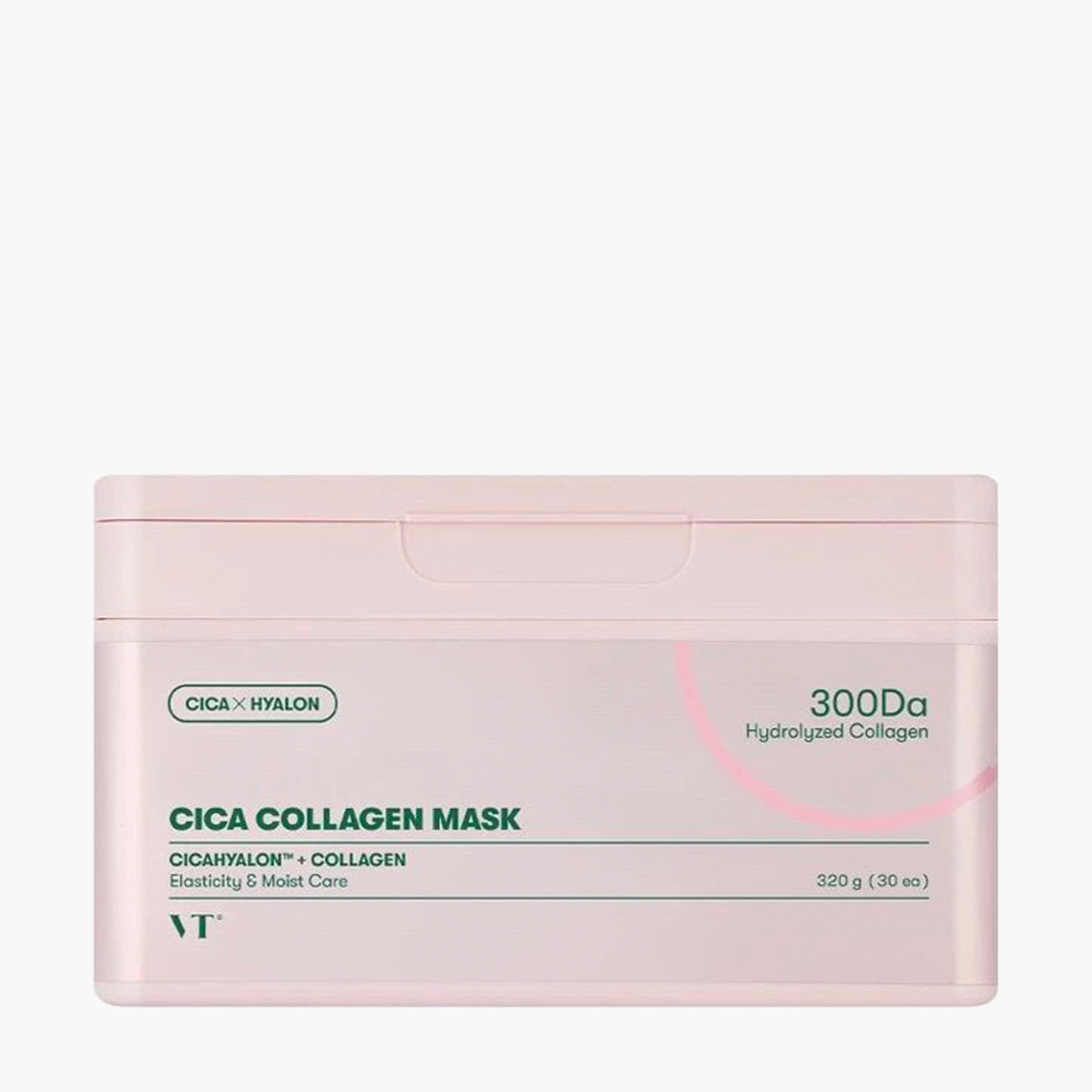 Набор тканевых масок с коллагеном | VT Cosmetics Cica Collagen Mask 320g (30ea)