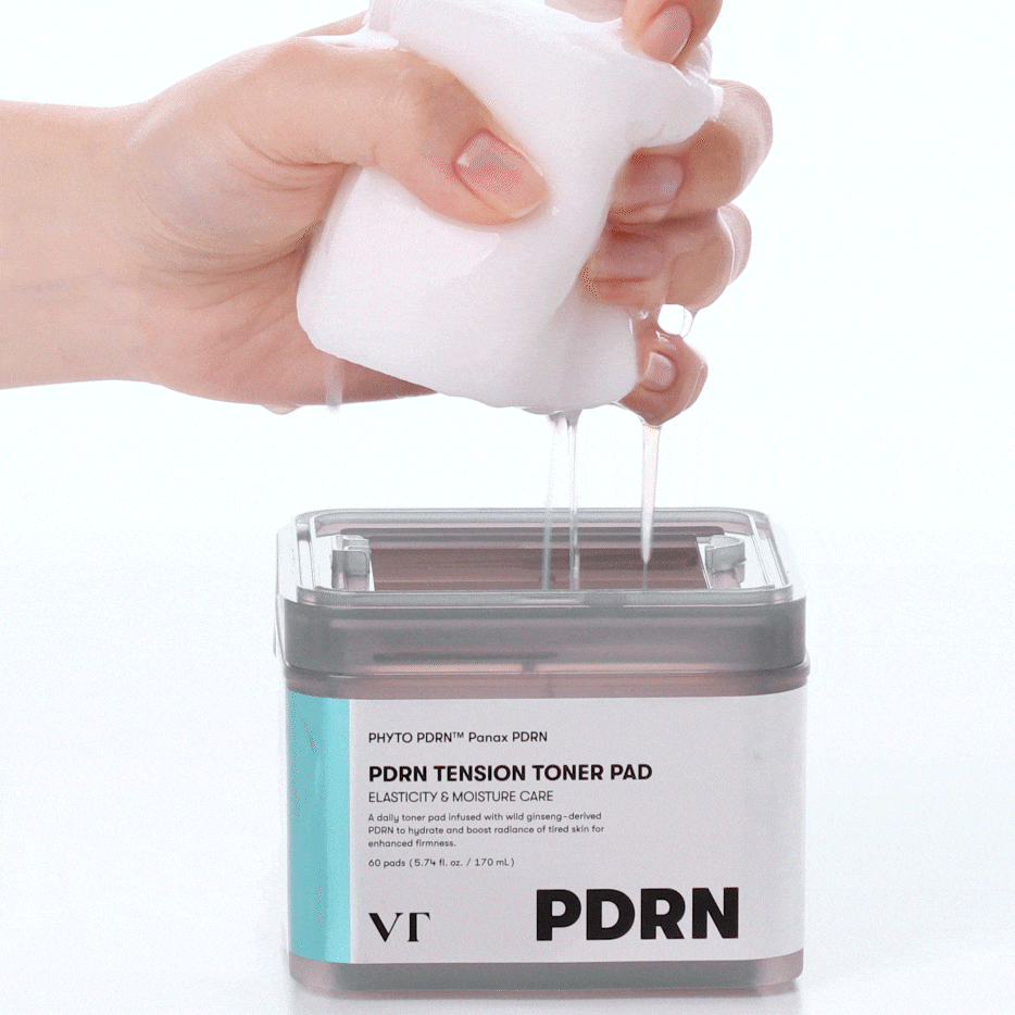 Тонер-пэды с ПДРН для сияния кожи | VT Cosmetics PDRN Tension Toner Pad 170ml (60ea)