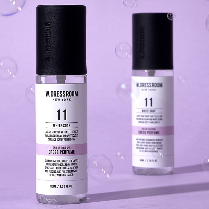 Спрей парфюмированный № 11 | W.Dressroom Dress & Living Clear Perfume № 11 White Soap 80ml