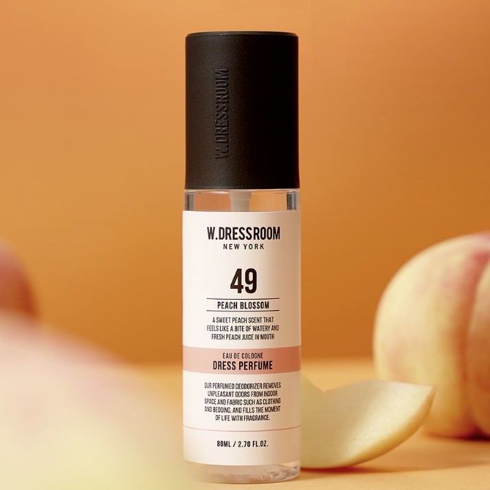 Спрей парфюмированный № 49 | W.Dressroom Dress & Living Clear Perfume № 49 Peach Blossom 80ml