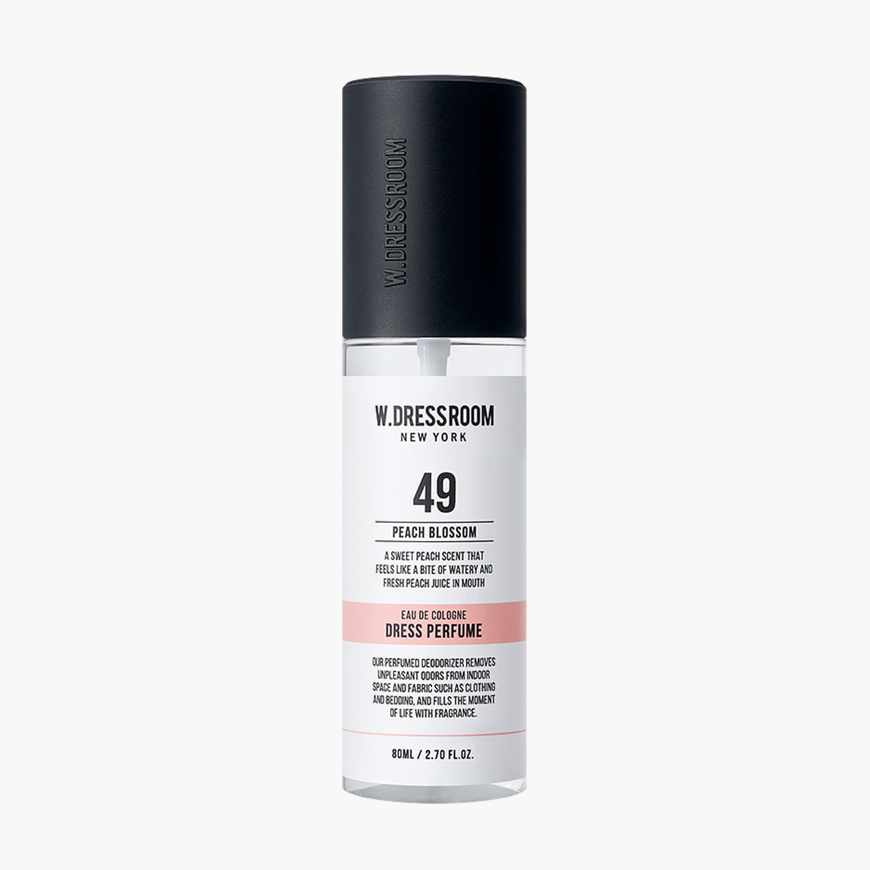 Спрей парфюмированный № 49 | W.Dressroom Dress & Living Clear Perfume № 49 Peach Blossom 80ml