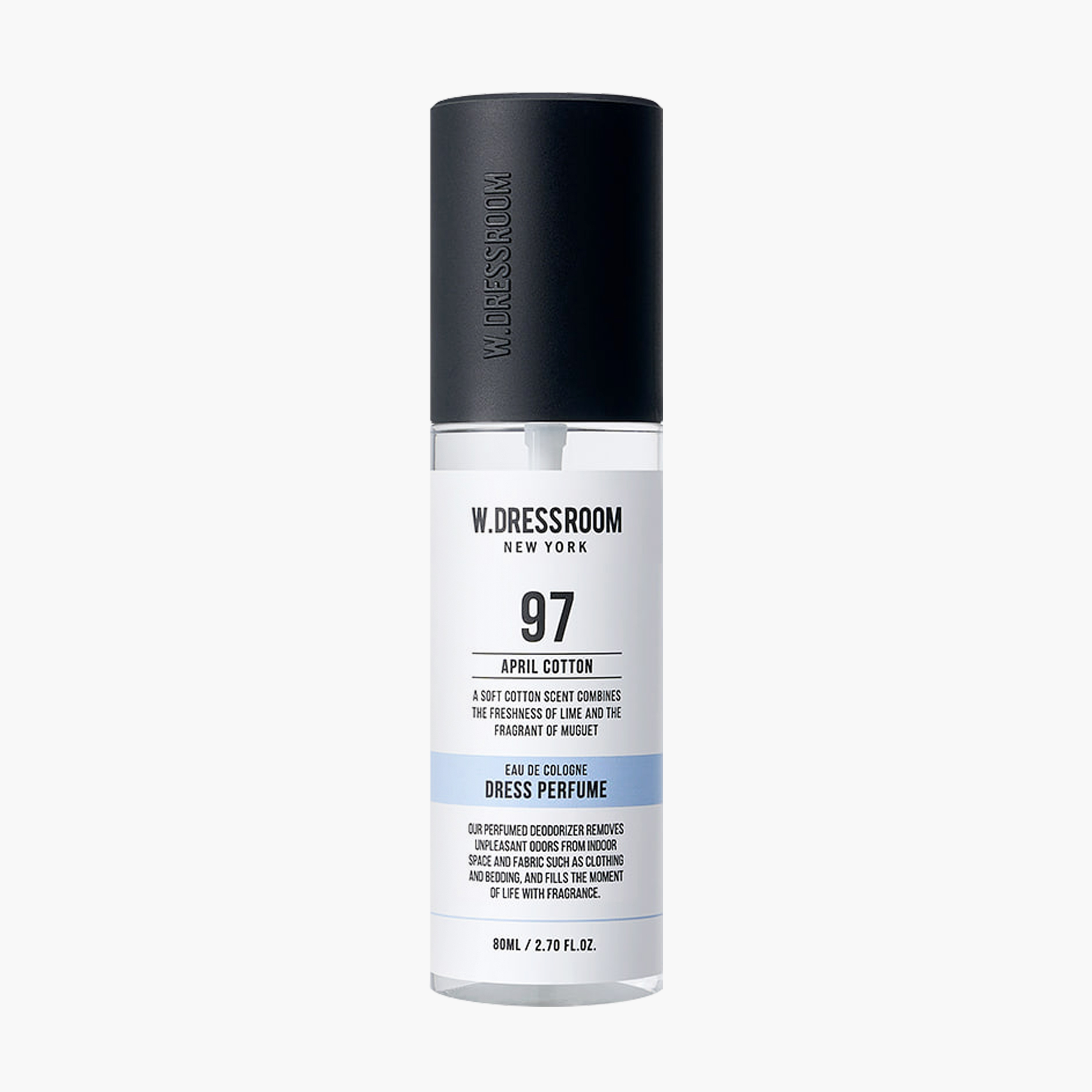 Спрей парфюмированный № 97 | W.Dressroom Dress & Living Clear Perfume № 97 April Cotton 80ml