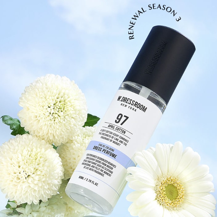 Спрей парфюмированный № 97 | W.Dressroom Dress & Living Clear Perfume № 97 April Cotton 80ml