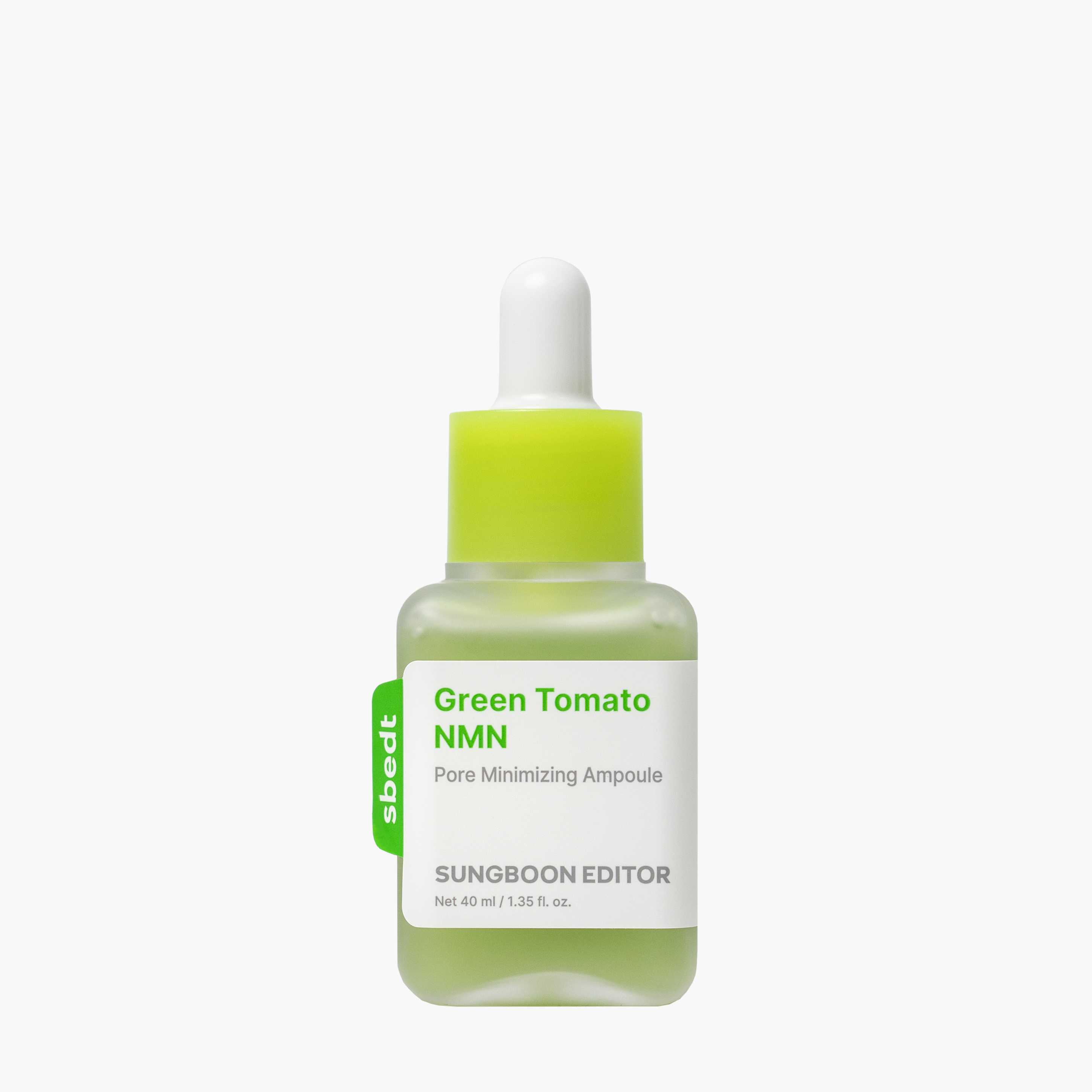 Cыворотка для сужения пор 40мл | Sungboon Editor Green Tomato NMN Pore Minimizing Ampoule 40ml