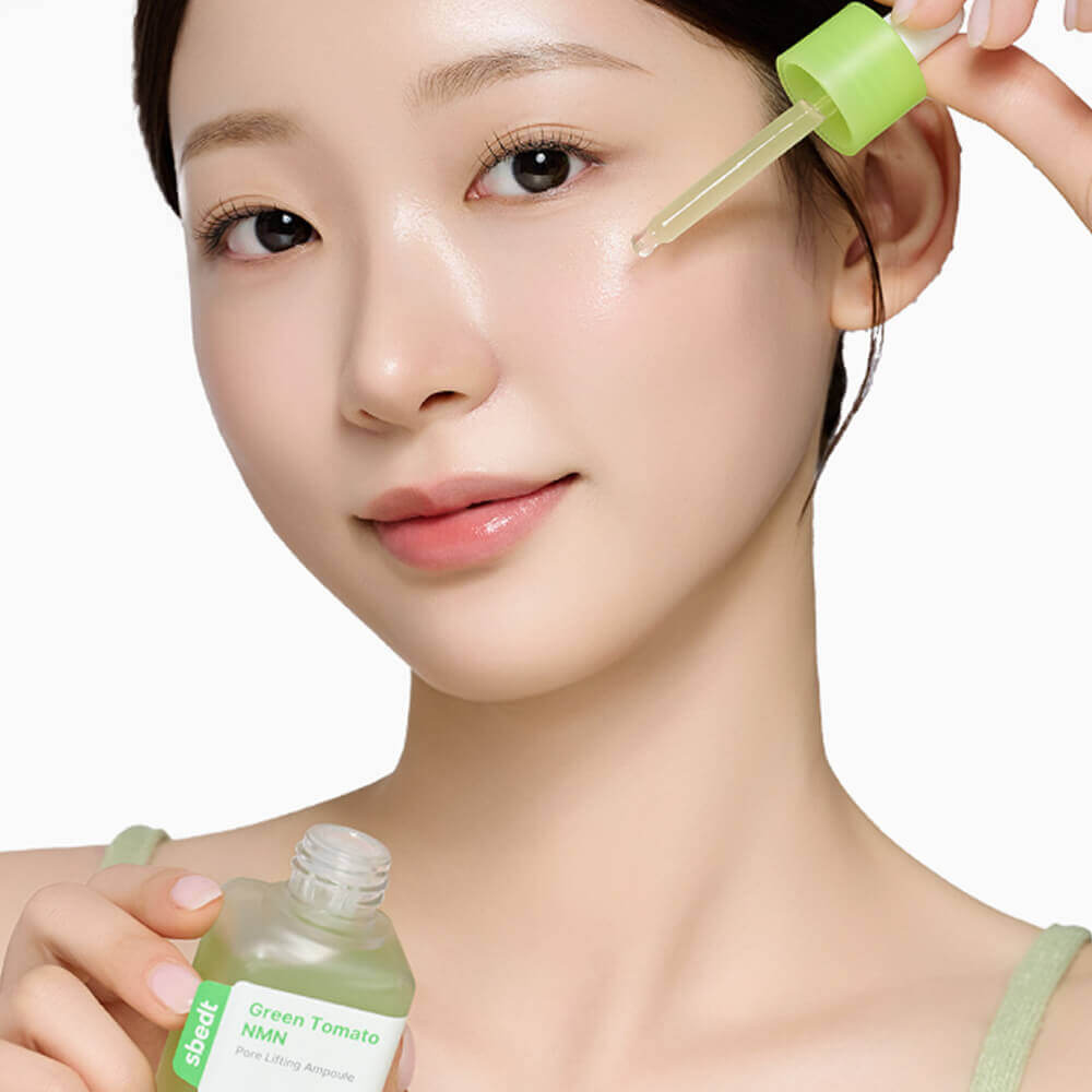 Cыворотка для сужения пор 40мл | Sungboon Editor Green Tomato NMN Pore Minimizing Ampoule 40ml