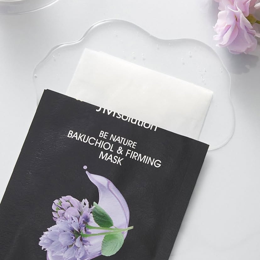 Маска тканевая укрепляющая с бакучиолом | JMsolution Be Nature Bakuchiol&Firming Mask 24ml