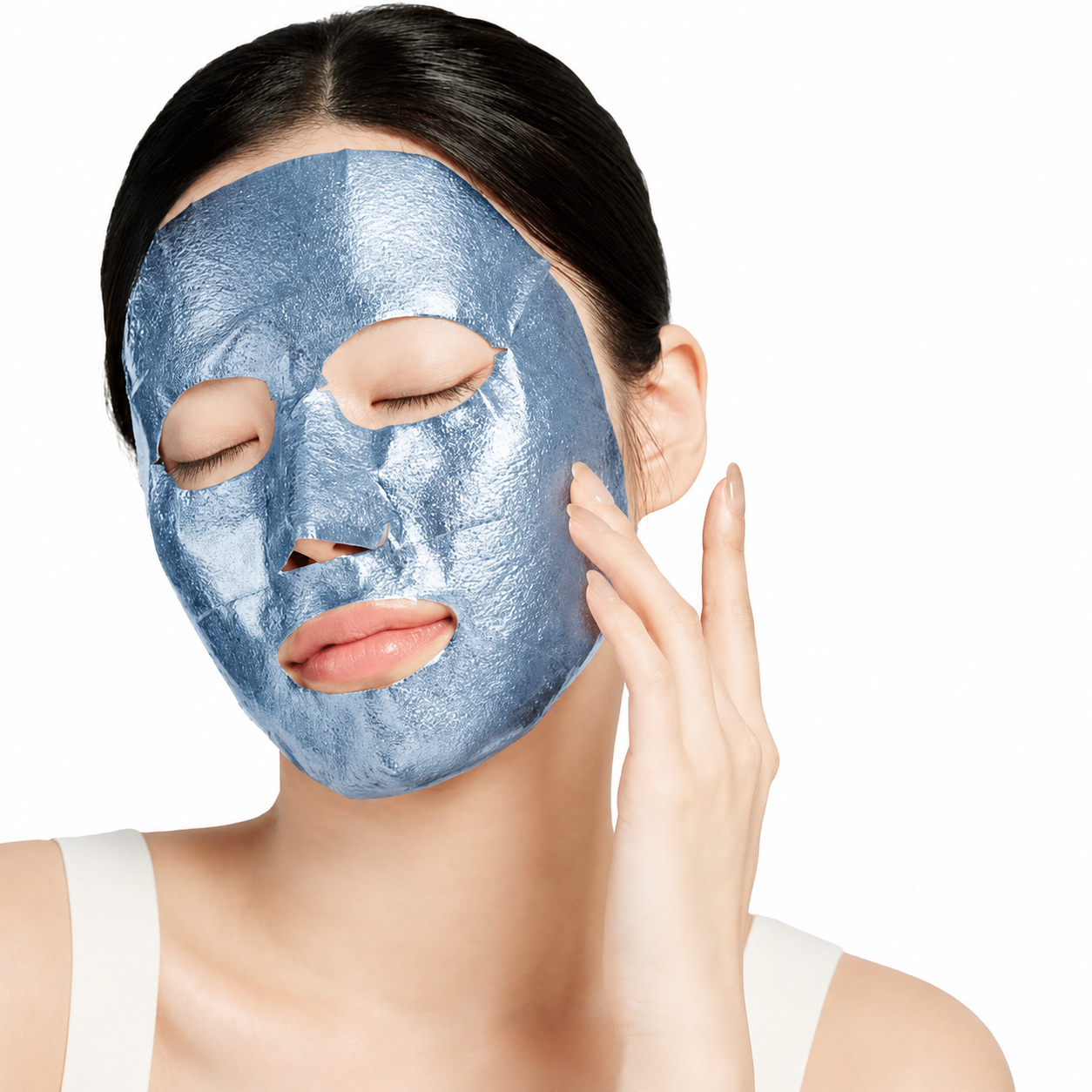 Маска тканевая фольгированная | JMsolution Water Luminous S.O.S Ringer Foil Mask Aquamarine 35ml