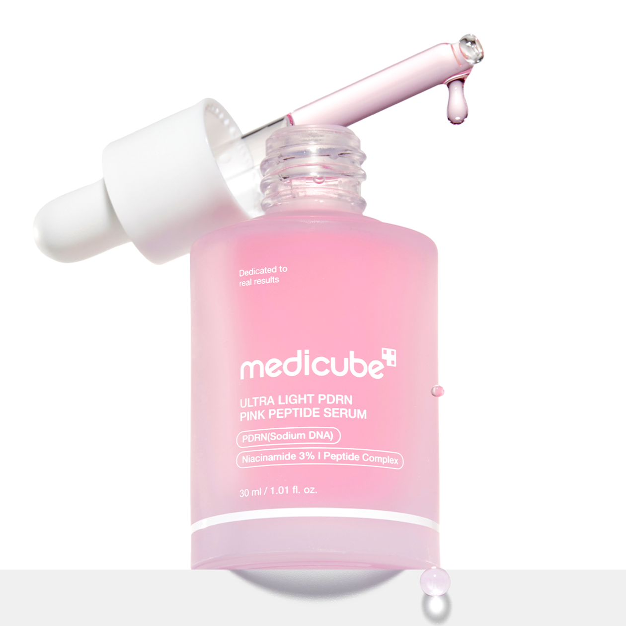 Сыворотка с пептидами ультралегкая | Medicube PDRN Pink Peptide Serum Ultra Light 30ml