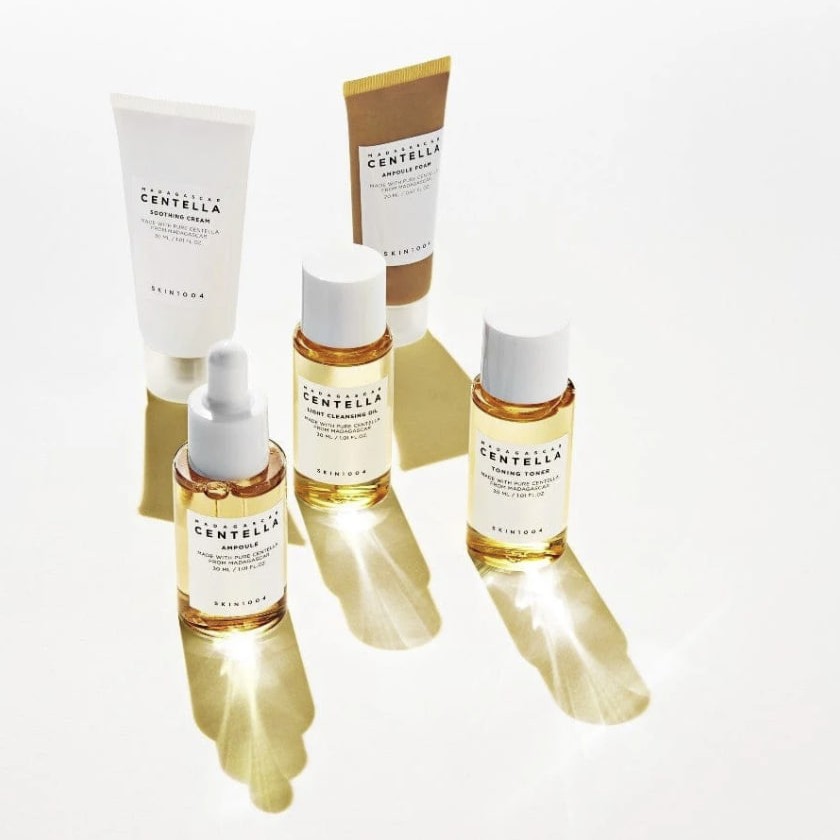 Набор миниатюр с центеллой | SKIN1004 Madagascar Centella Travel Kit