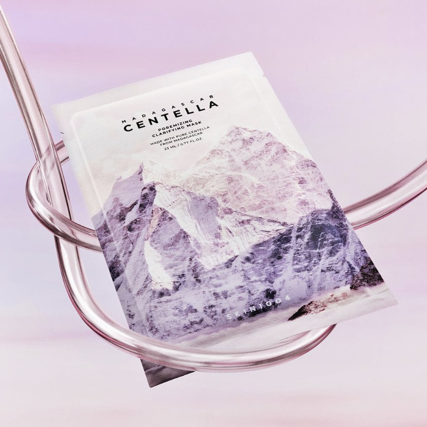 Маска тканевая для сужения пор | SKIN1004 Madagascar Centella Poremizing Clarifying Mask 23ml