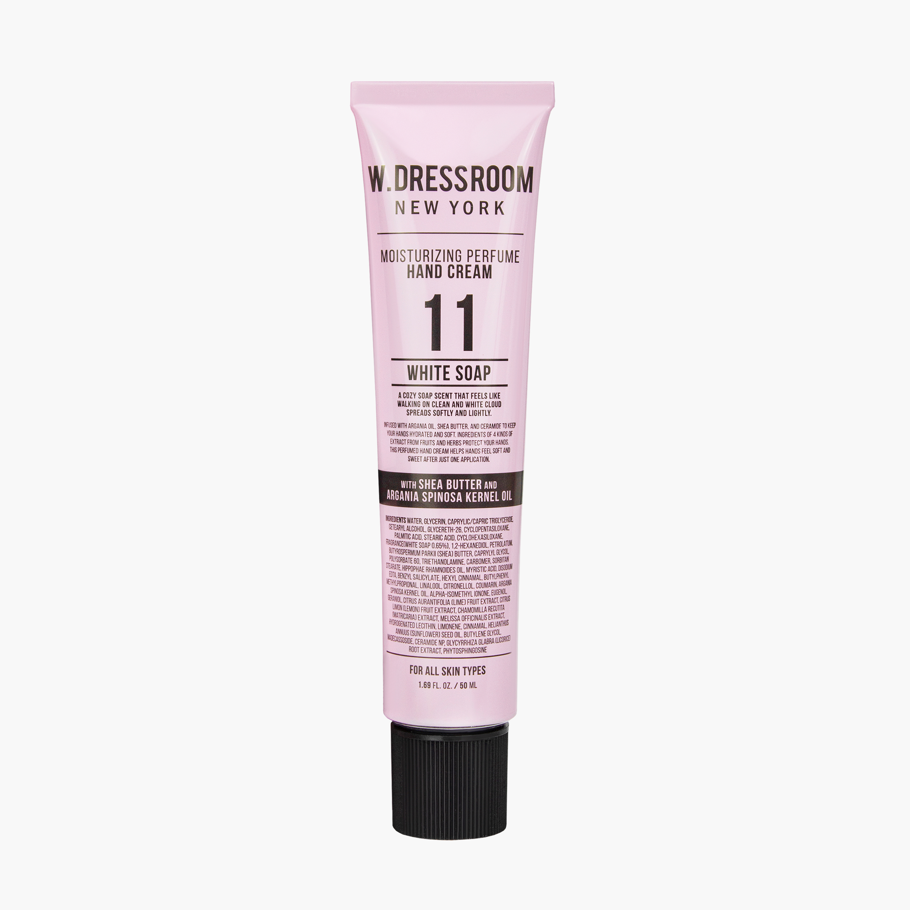 Крем для рук № 11  | W.Dressroom Moisturizing Perfume Hand Cream № 11 White Soap 50ml