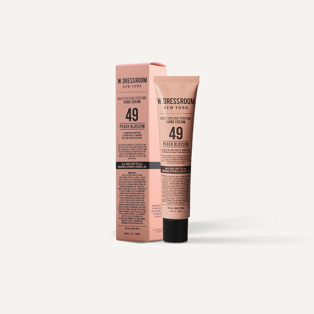 Крем для рук № 49 с запахом персика | W.Dressroom Moisturizing Perfume Hand Cream№ 49 Peach Blossom