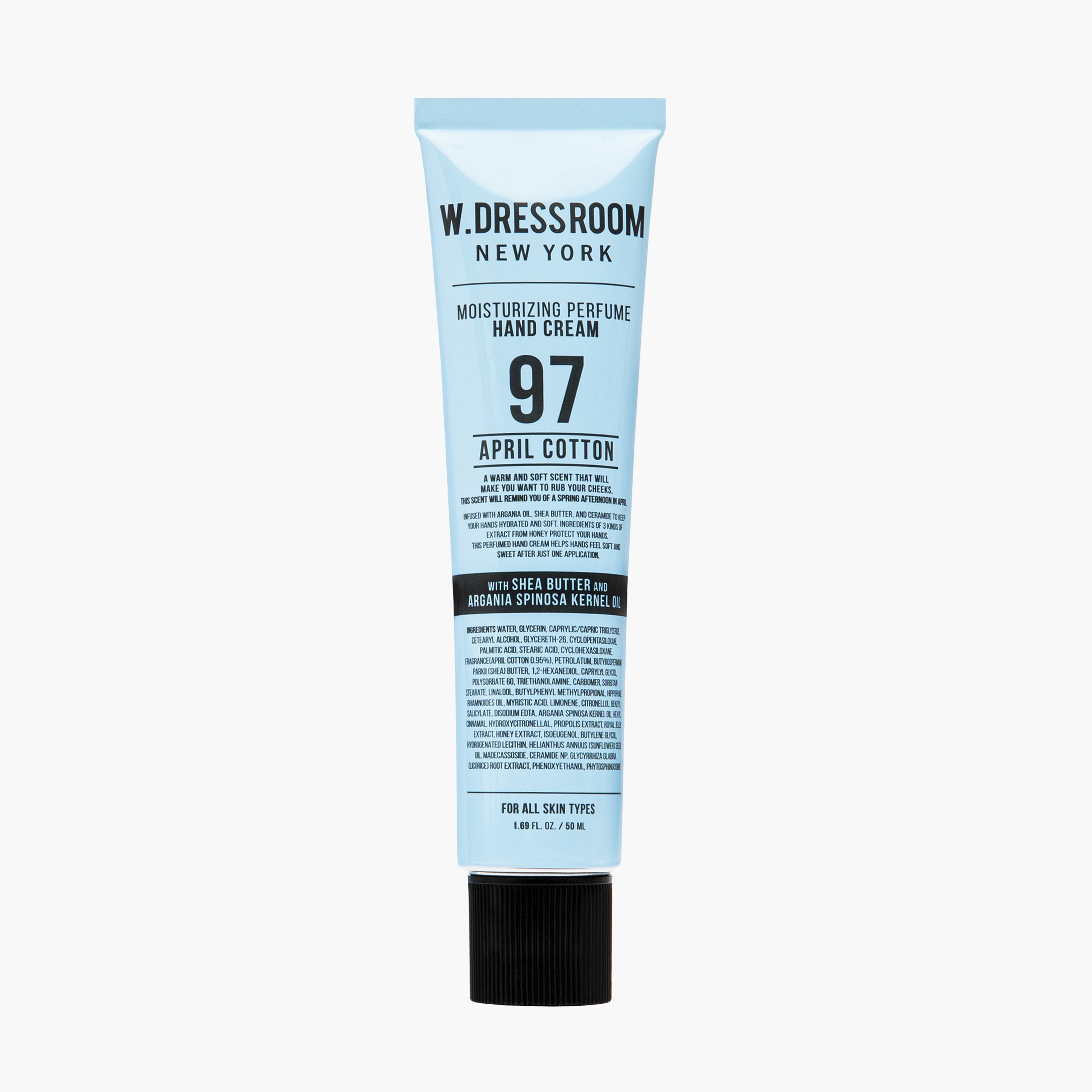 Крем для рук № 97 с хлопком | W.Dressroom Moisturizing Perfume Hand Cream № 97 April Cotton 50ml