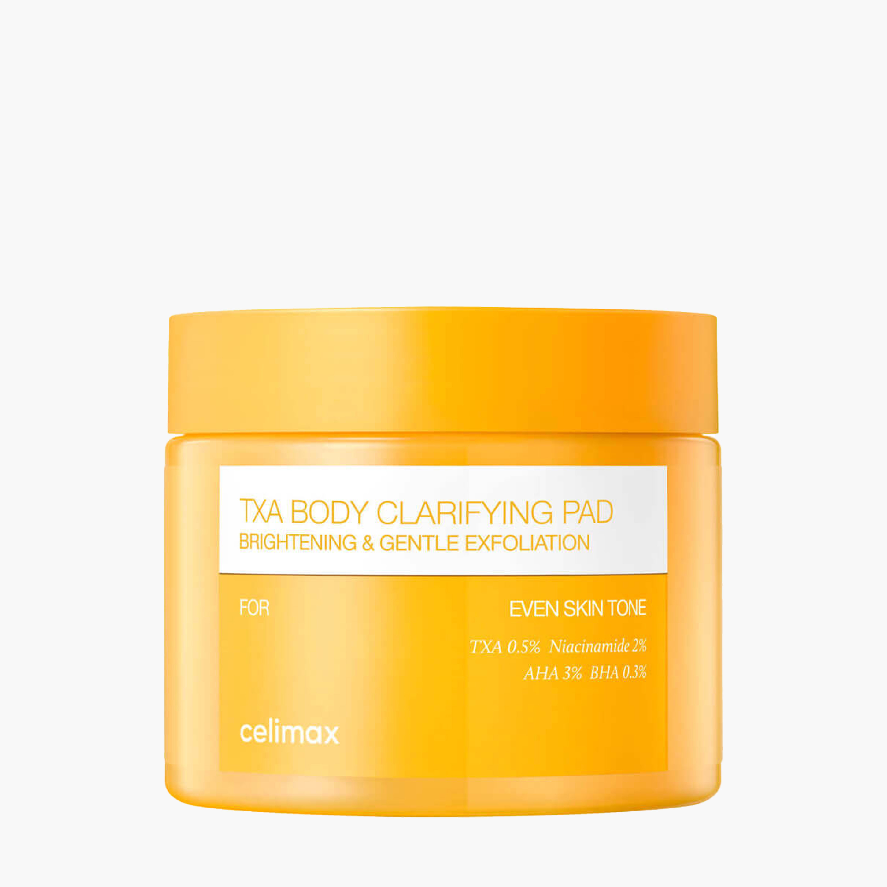 Пэды для тела отшелушивающие  с транексамовой кислотой | Celimax TXA Body Clarifying Pad 200ml (50ea