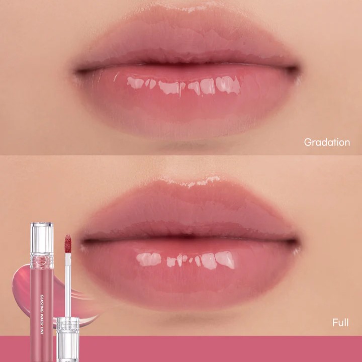 Тинт глянцевый с эффектом стеклянных губ | Rom&nd Glasting Water Tint 14 Mauve Moon 4g