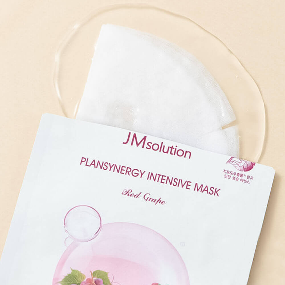 Маска тканевая с красным виноградом | JMsolution Plansynergy Intensive Mask 30ml