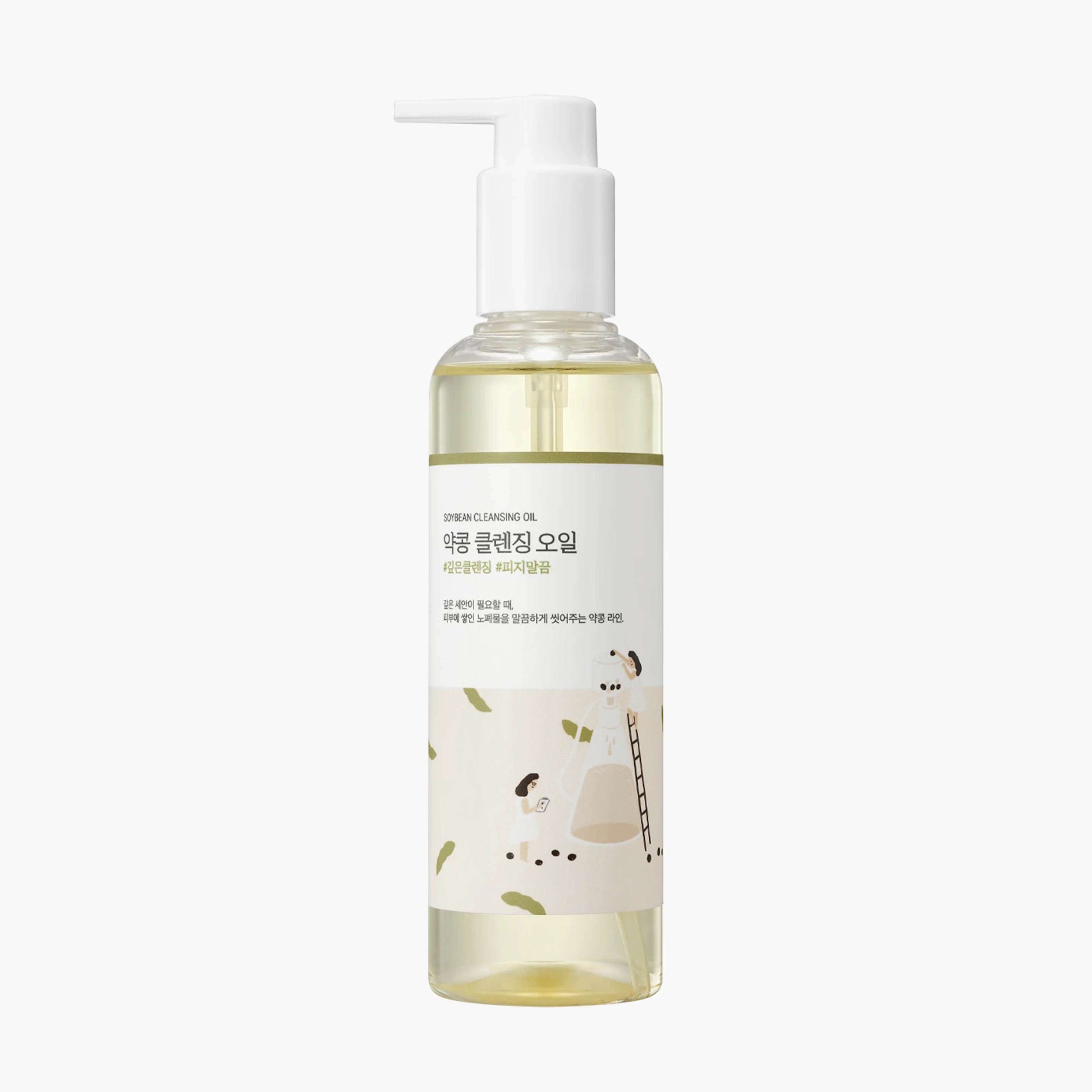 Масло гидрофильное питательное с чёрной соей | Round Lab Soybean Cleansing Oil 200ml
