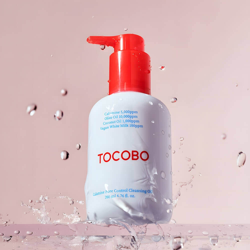 Масло гидрофильное очищающее с каламином | Tocobo Calamine pore Control Cleansing Oil 200ml