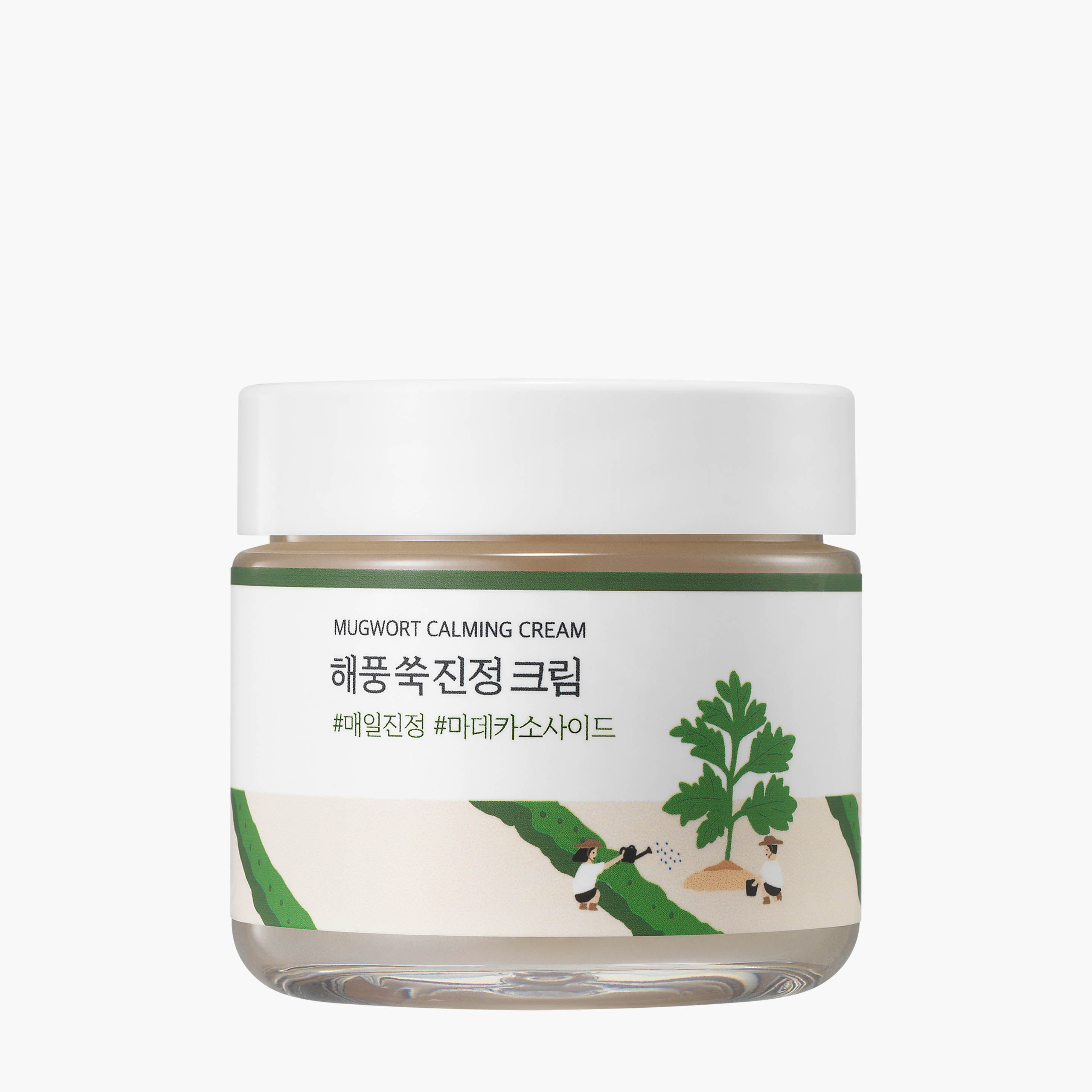 Крем успокаивающий с полынью | Round Lab Mugwort Calming Cream 80ml