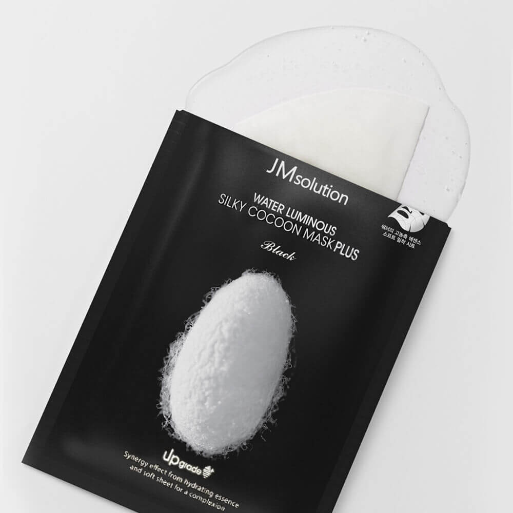 Маска тканевая для упругости кожи с протеинами шелка | JMsolution Water Luminous Silky Cocoon Mask B