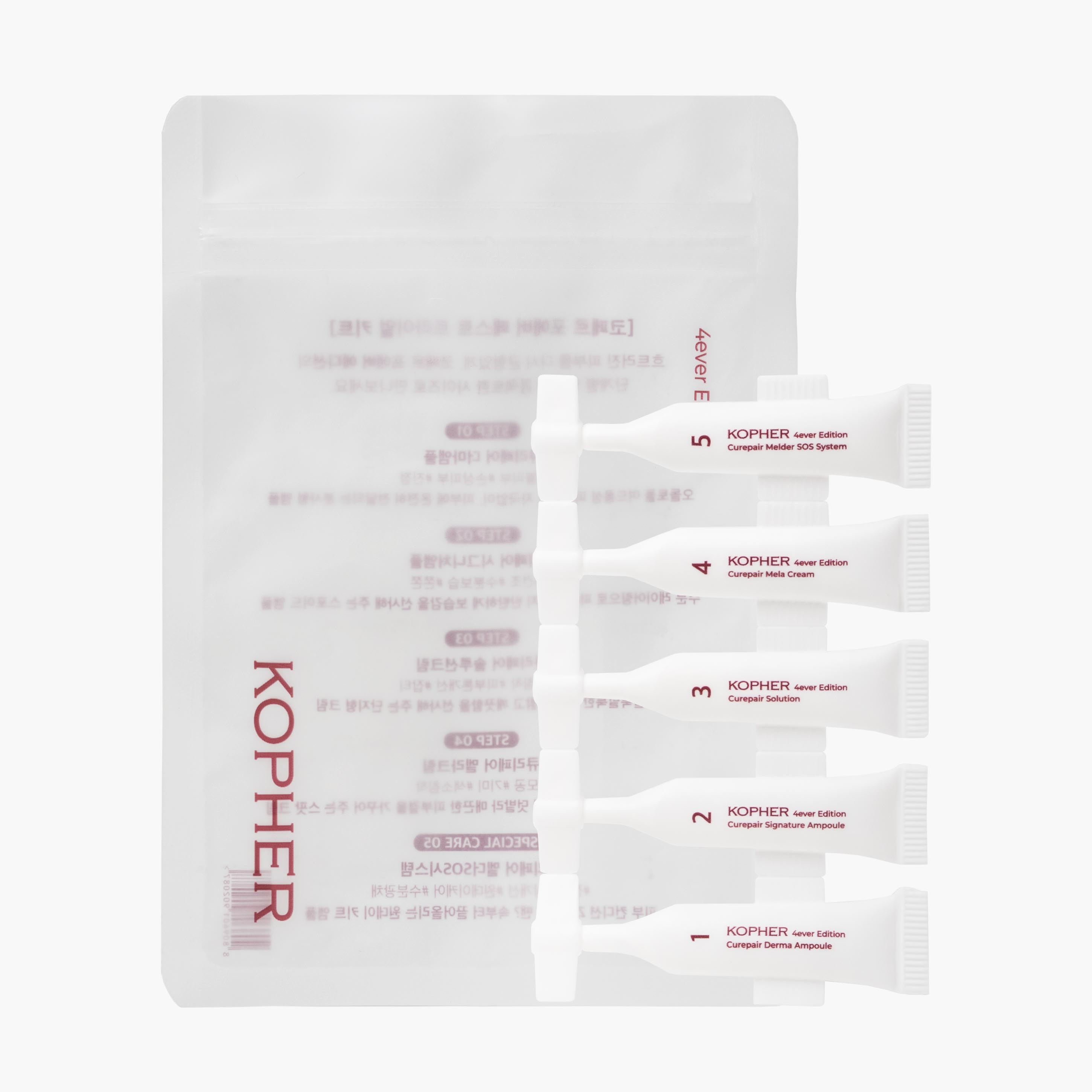 Набор миниатюр для выравнивания тона и рельефа кожи | KOPHER 4ever Edition Trial Kit