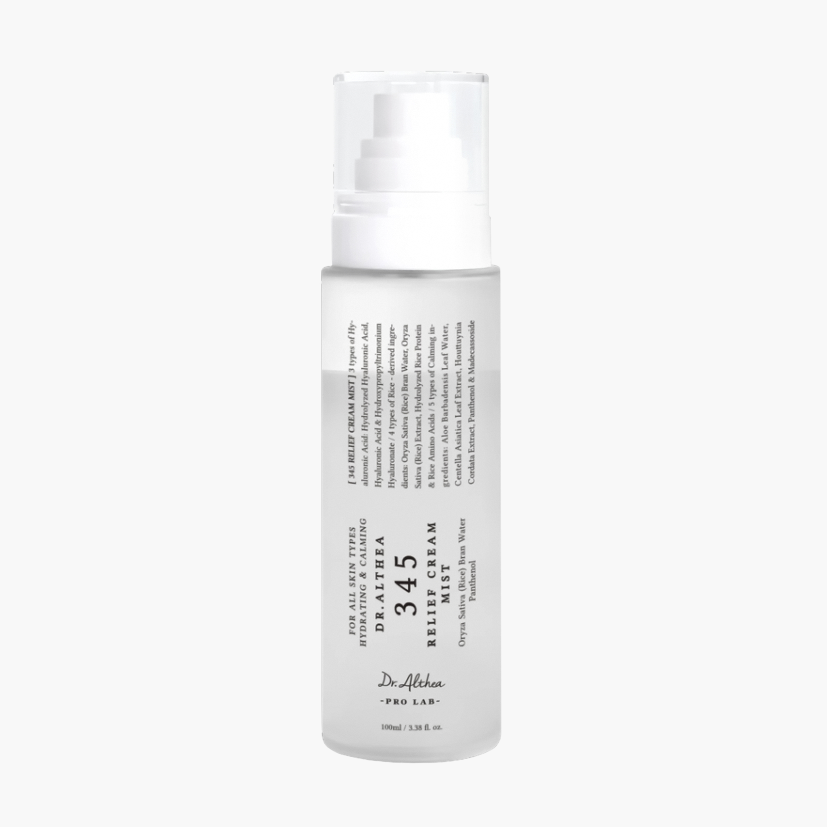 Крем-мист успокаивающий с гидролатом риса и пантенолом | Dr.Althea 345 Relief Cream Mist 100ml