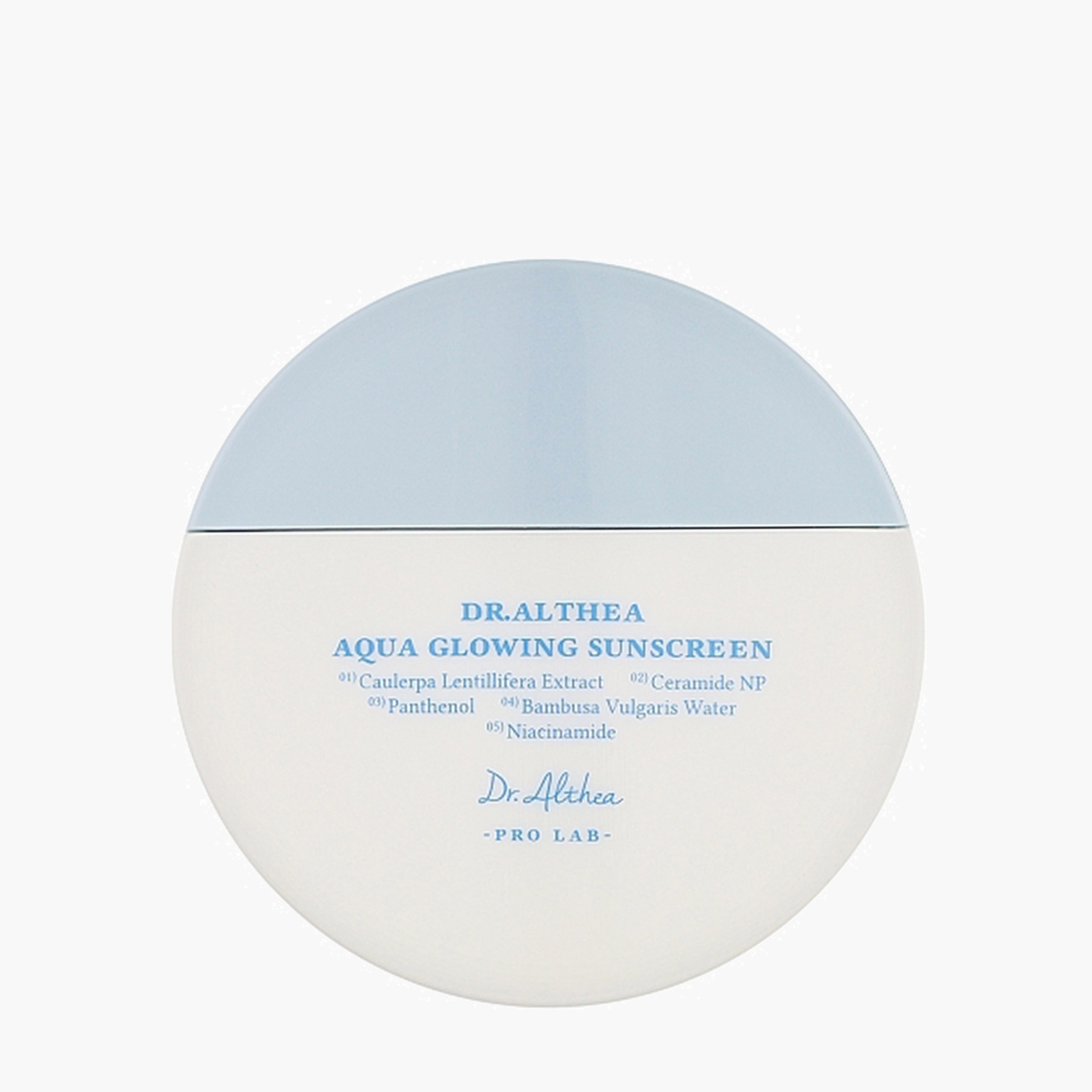 Крем солнцезащитный увлажняющий с эффектом сияния | Dr.Althea Aqua Glowing Sunscreen 45ml