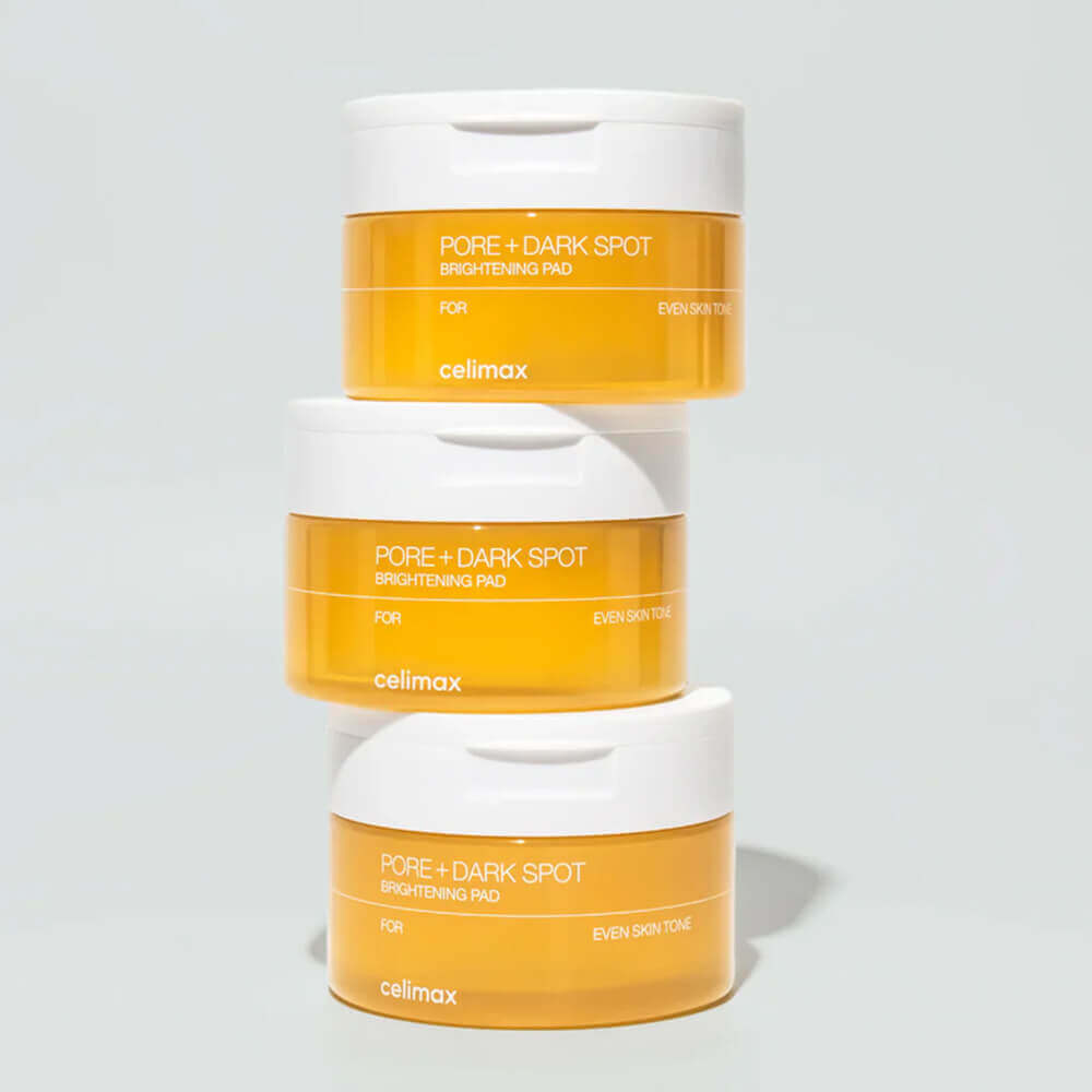 Тонер-пэды для выравнивания тона и рельефа кожи | Celimax Pore+Dark Spot Brightening Pad 100ml, 40ea