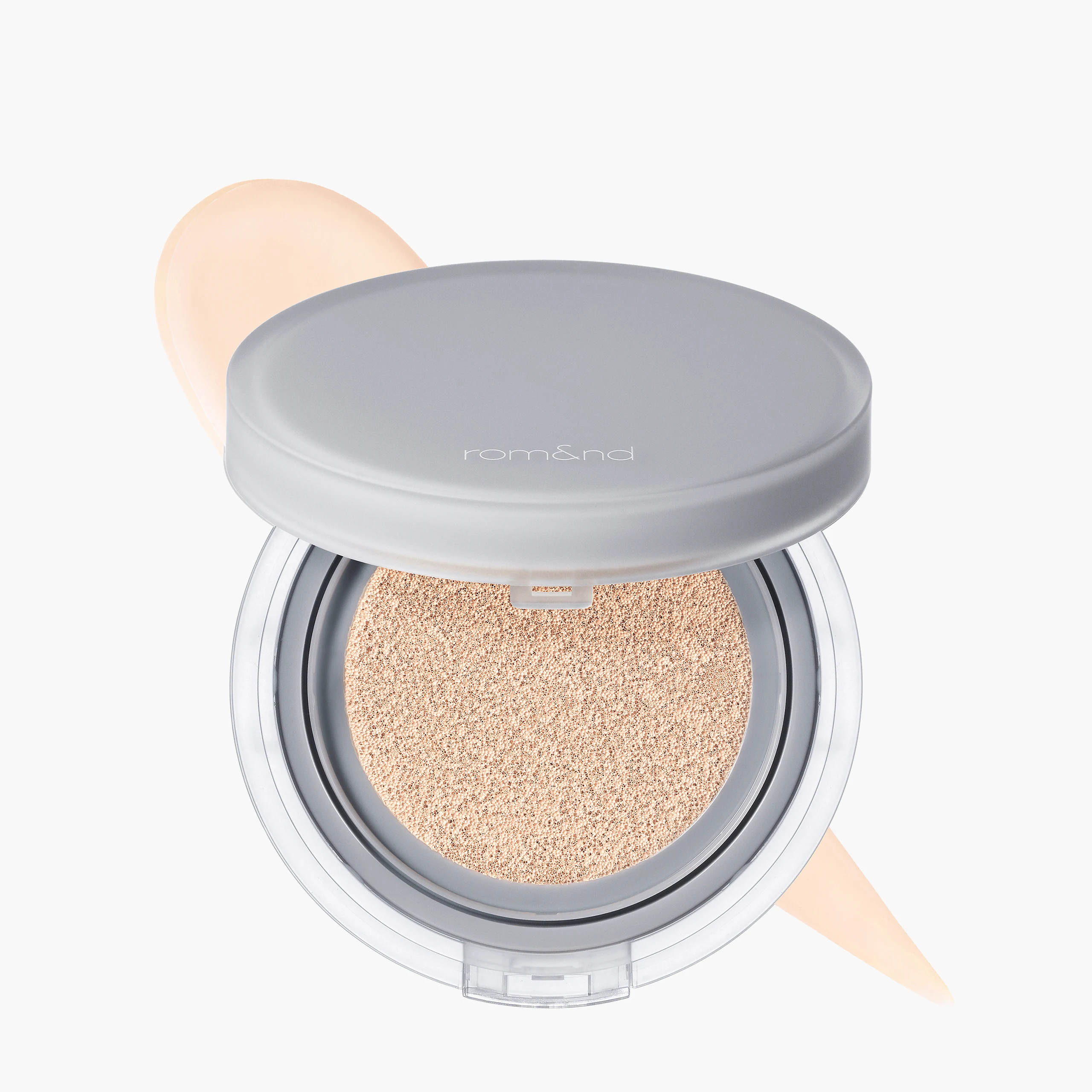 Кушон увлажняющий с матовым финишем 01 Porcelain 17 | Rom&nd Nu Zero Cushion 01 Porcelain 17 15g